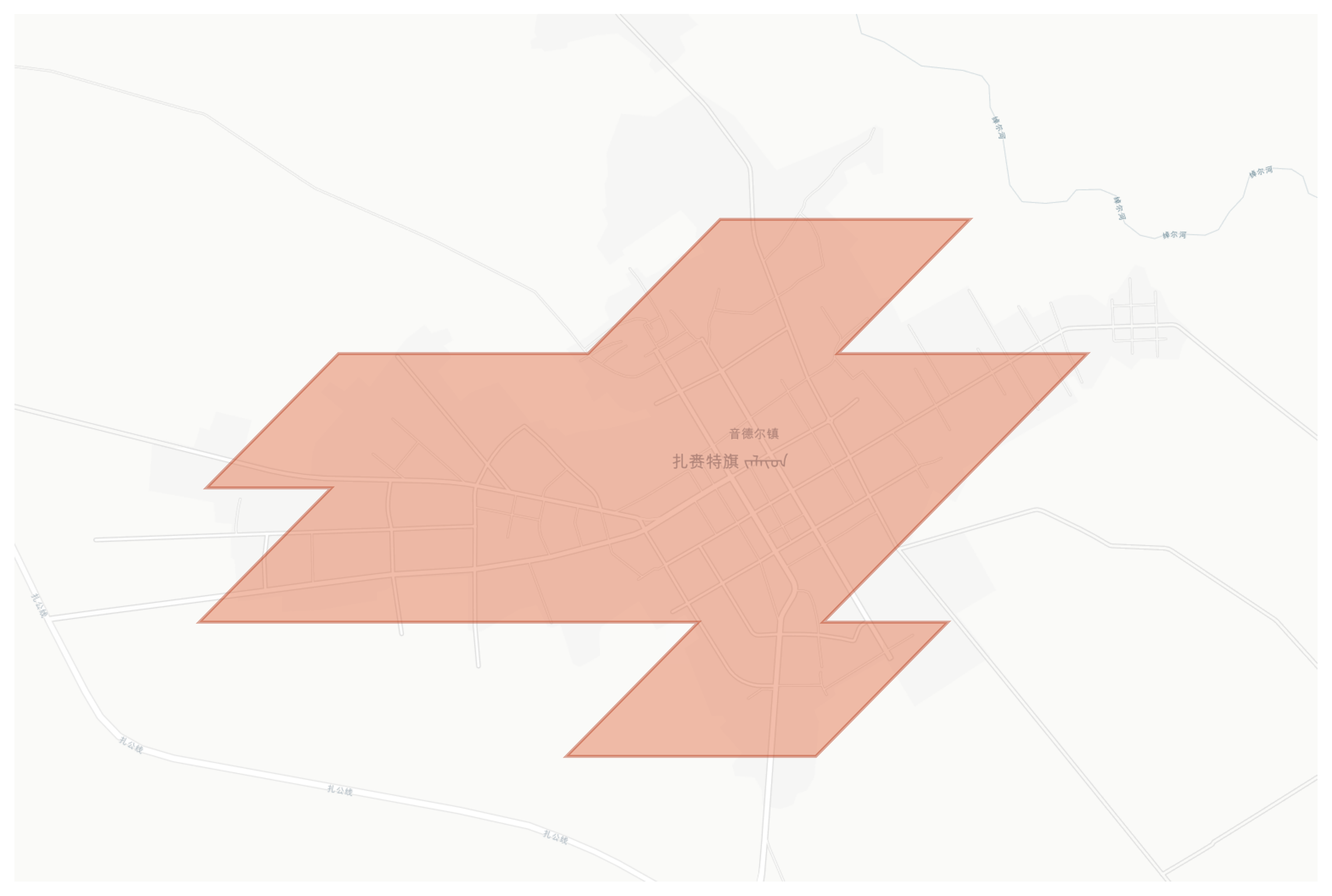 Jalaid geographic map