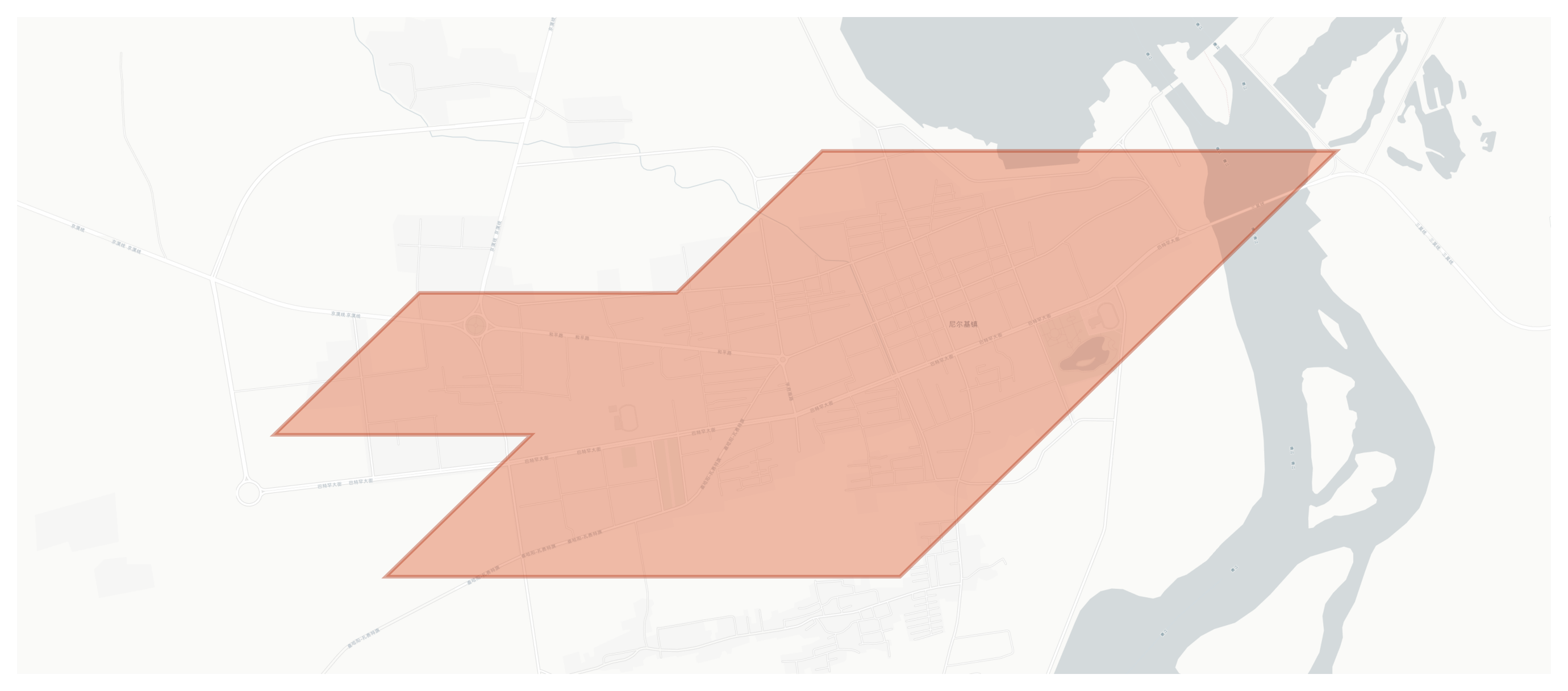Morin Dawa geographic map