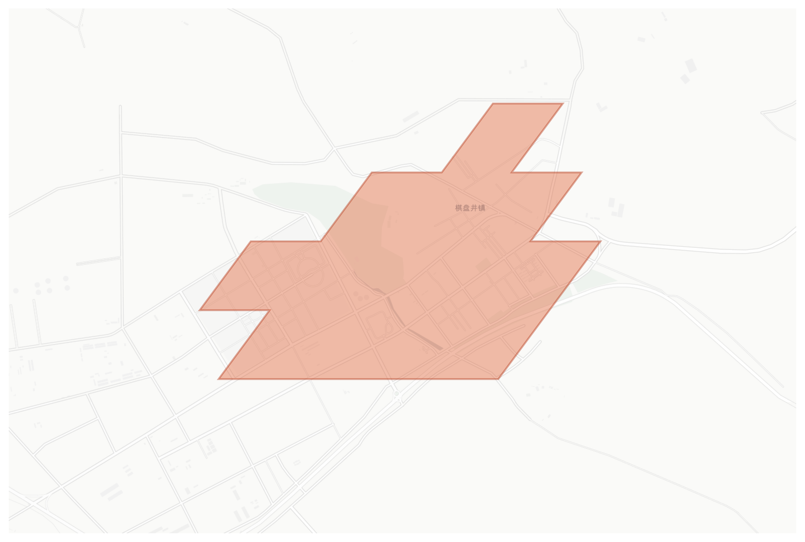 Qipanjing geographic map