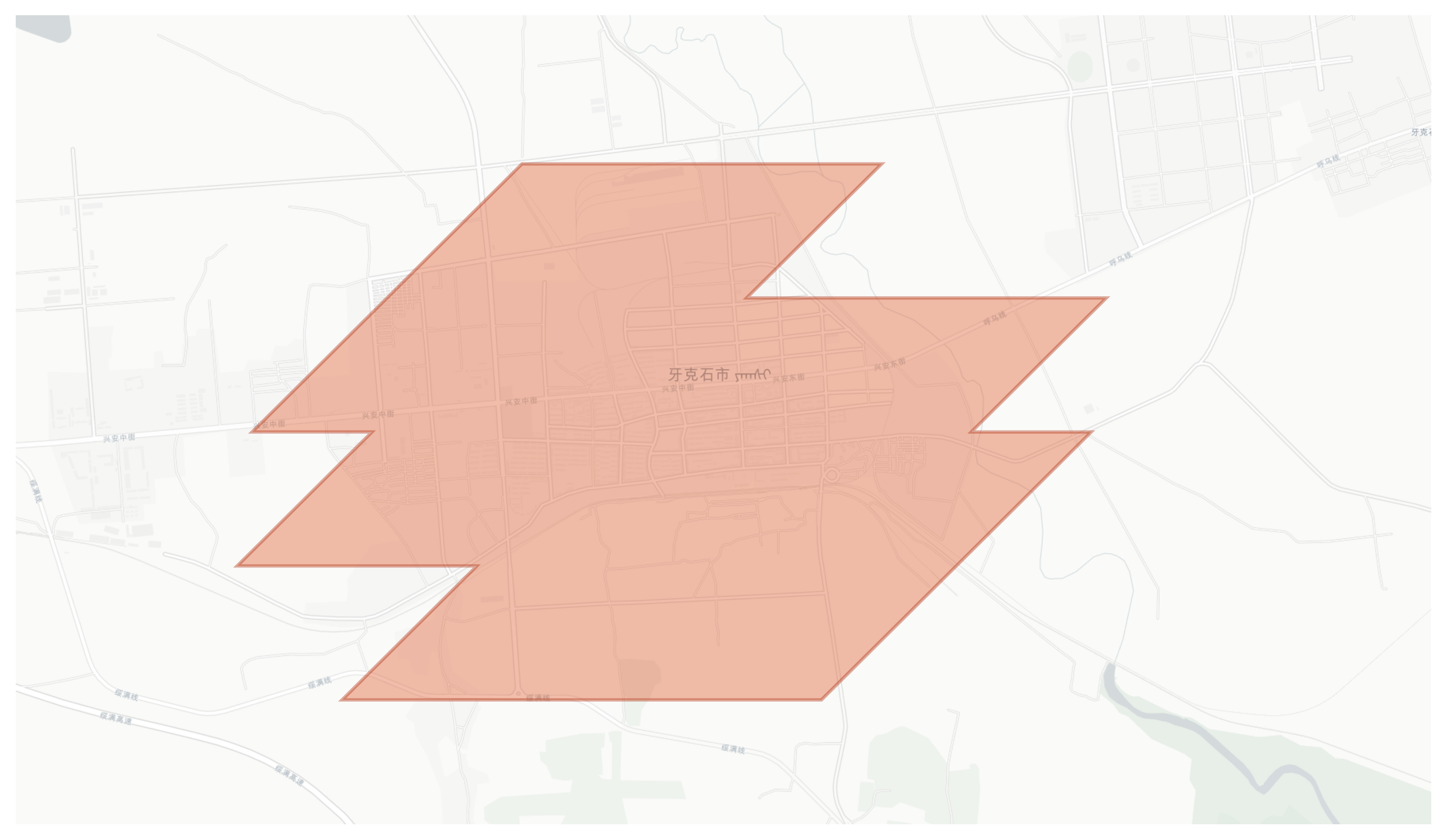Yakeshi/Yaysi geographic map
