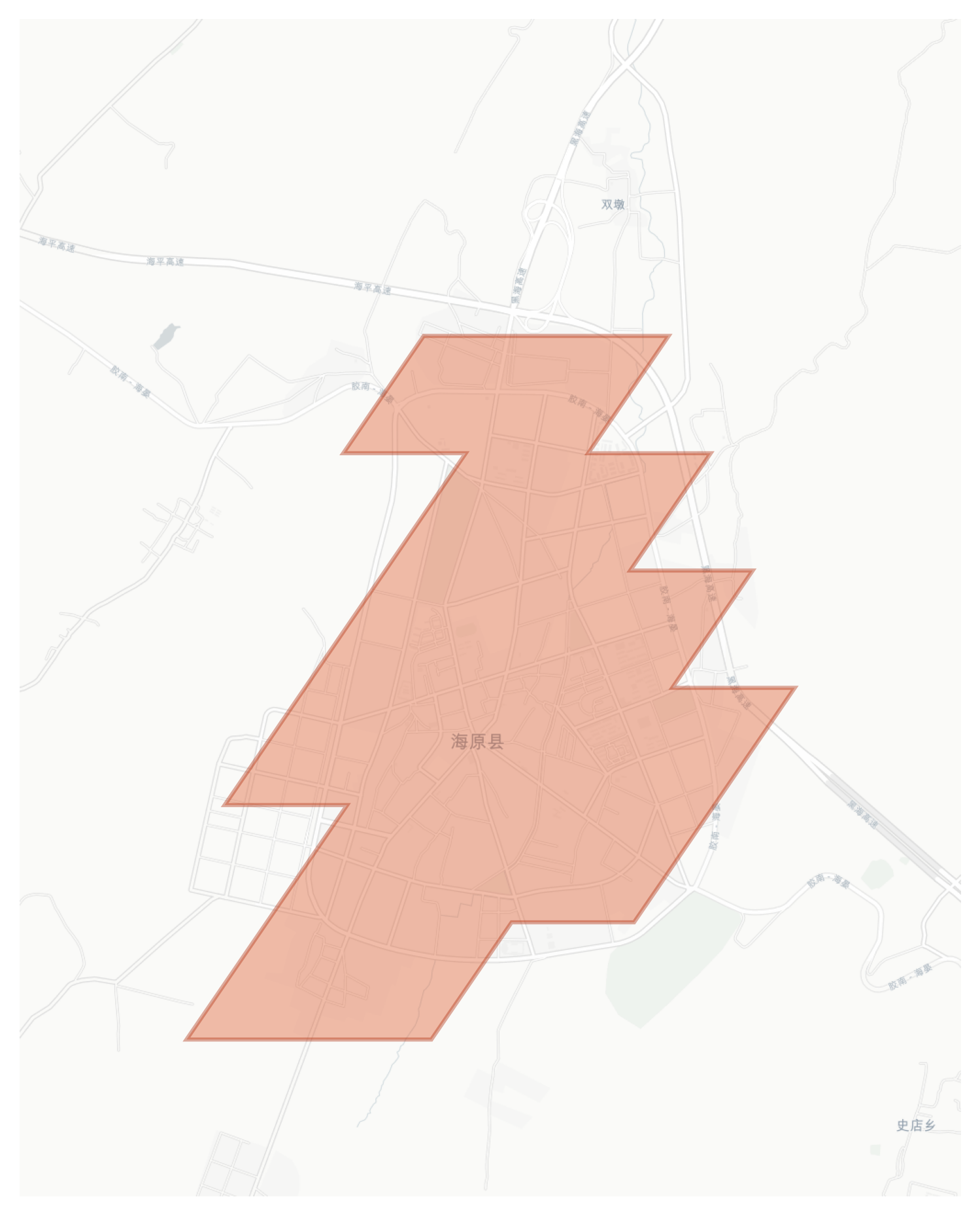 Haiyuan geographic map
