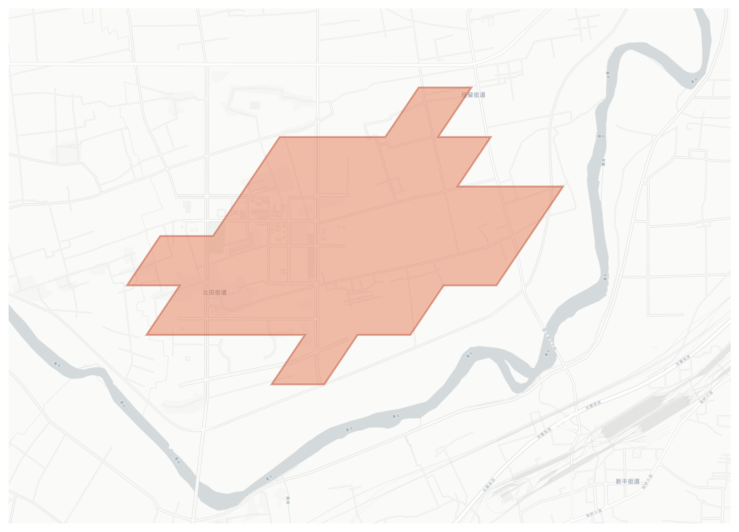 Beitian geographic map