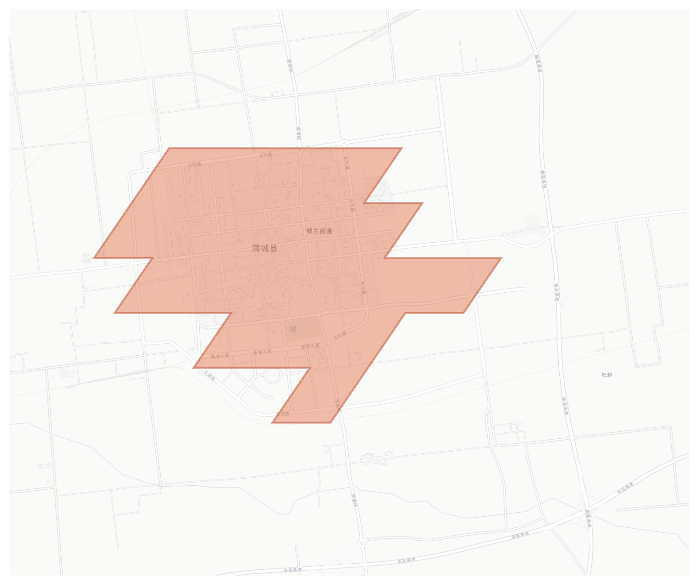 Pucheng geographic map