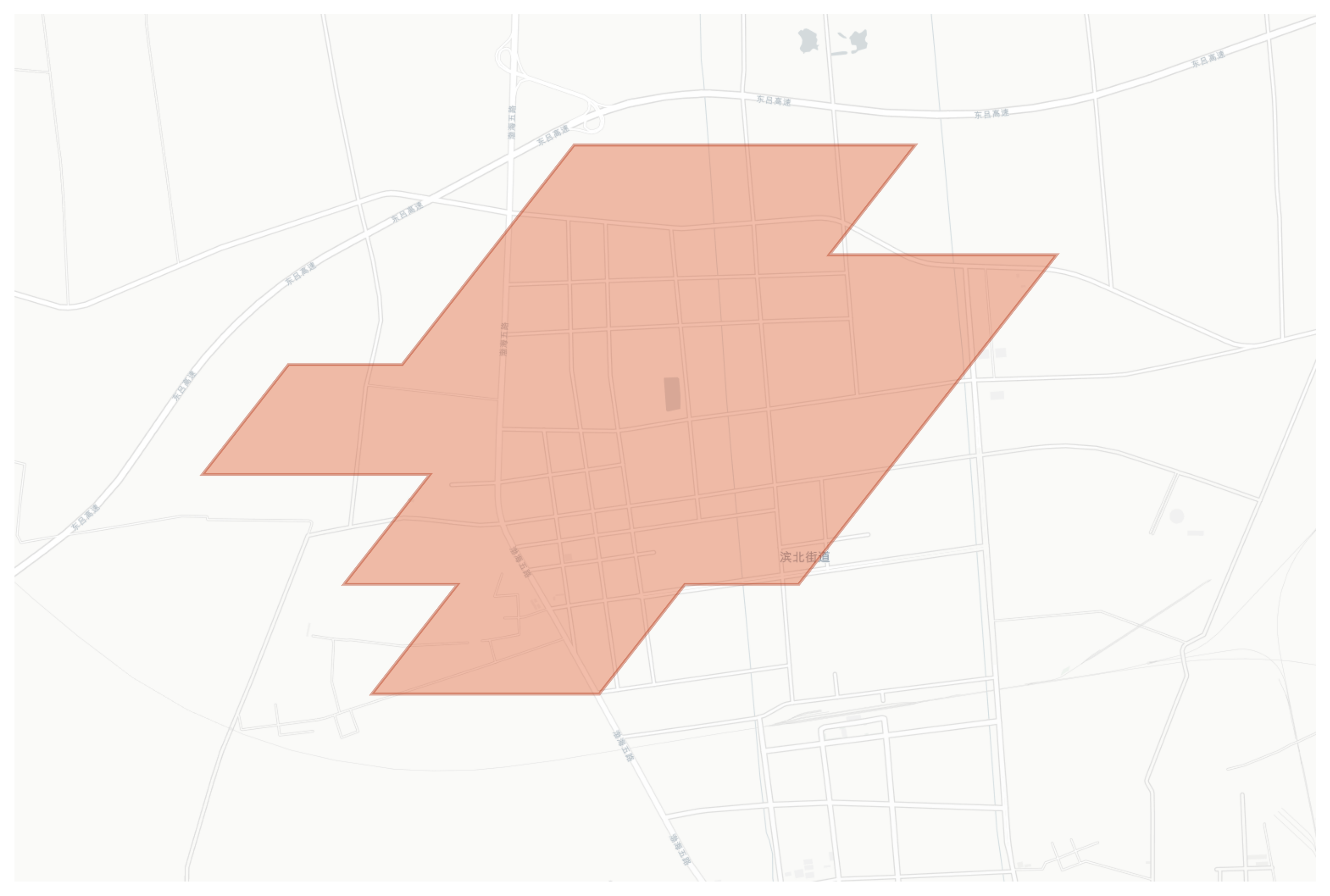 Binbei geographic map
