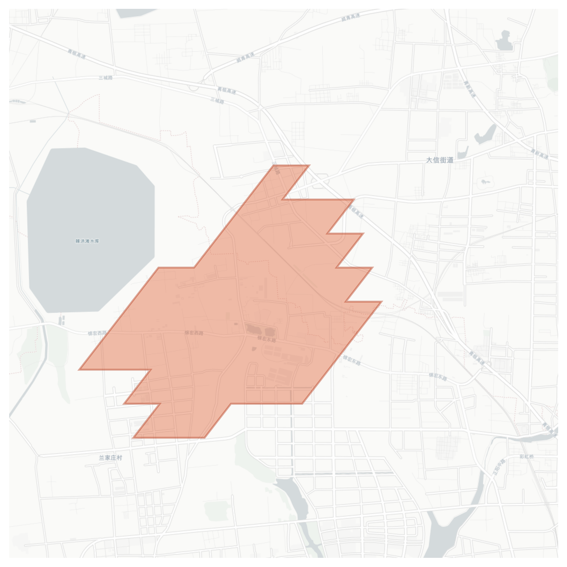 Jihongtan geographic map