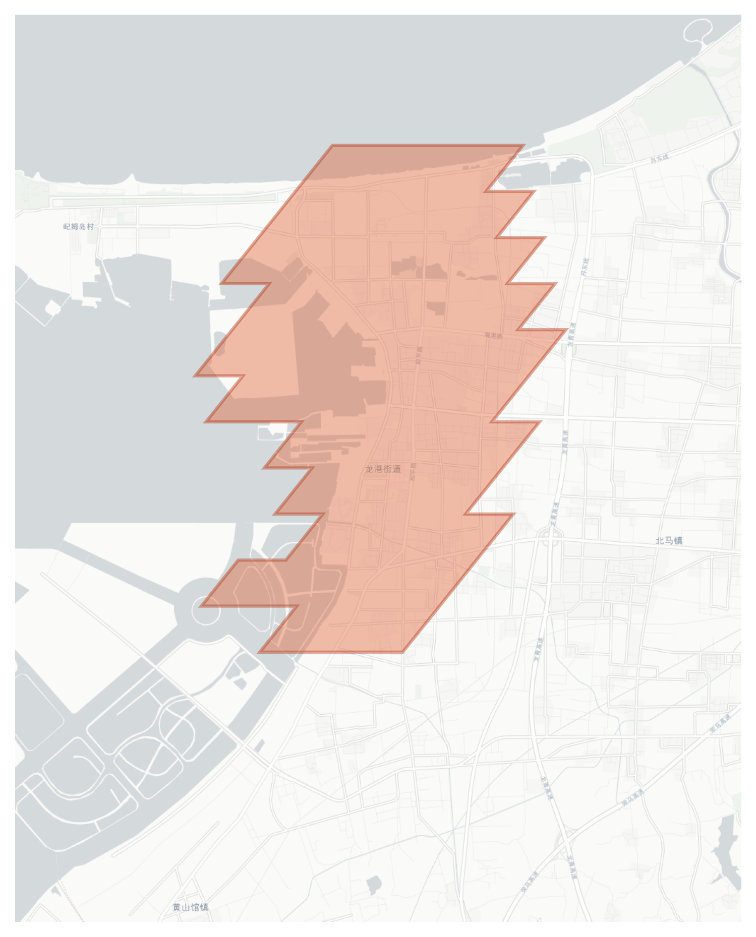 Longgang geographic map