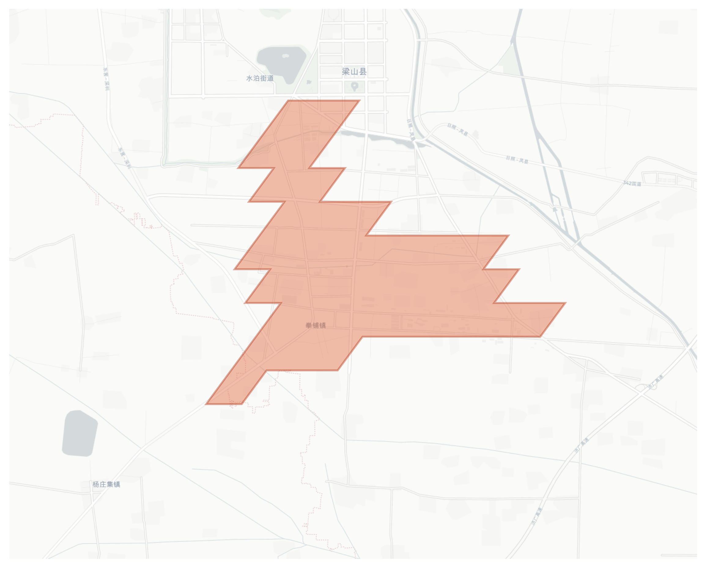 Quanpu geographic map