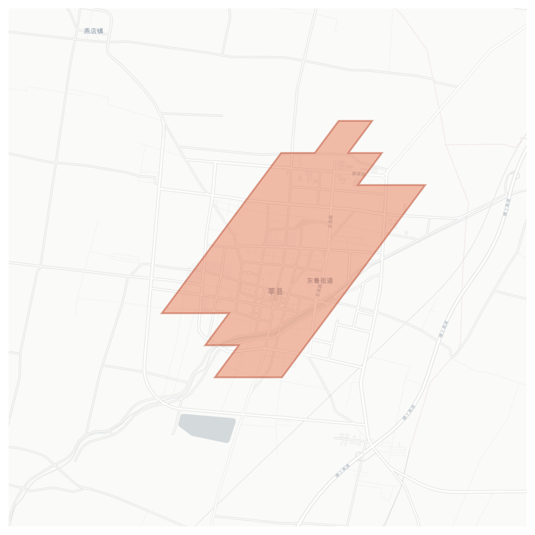 Shenxian geographic map