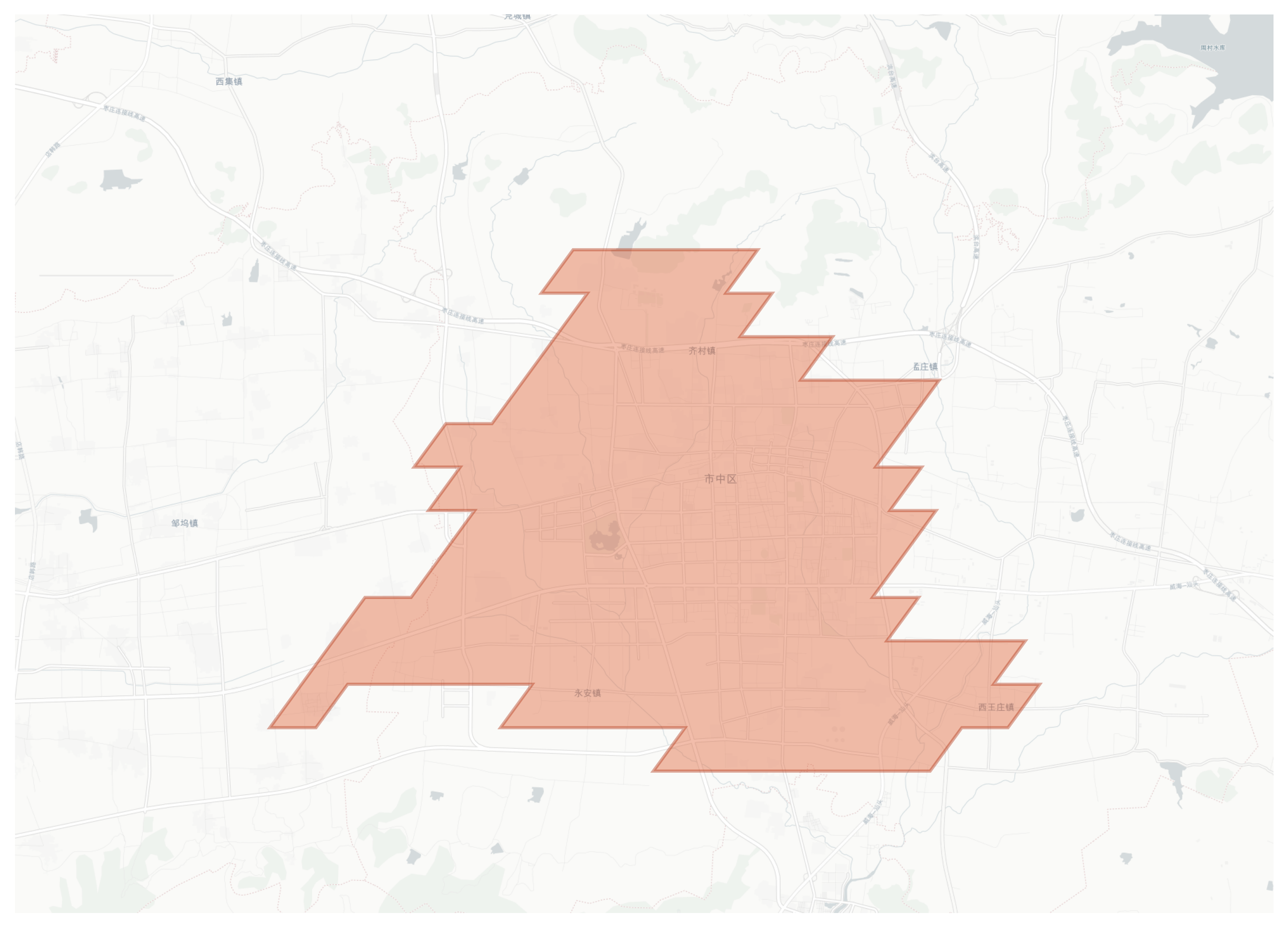 市中区 geographic map