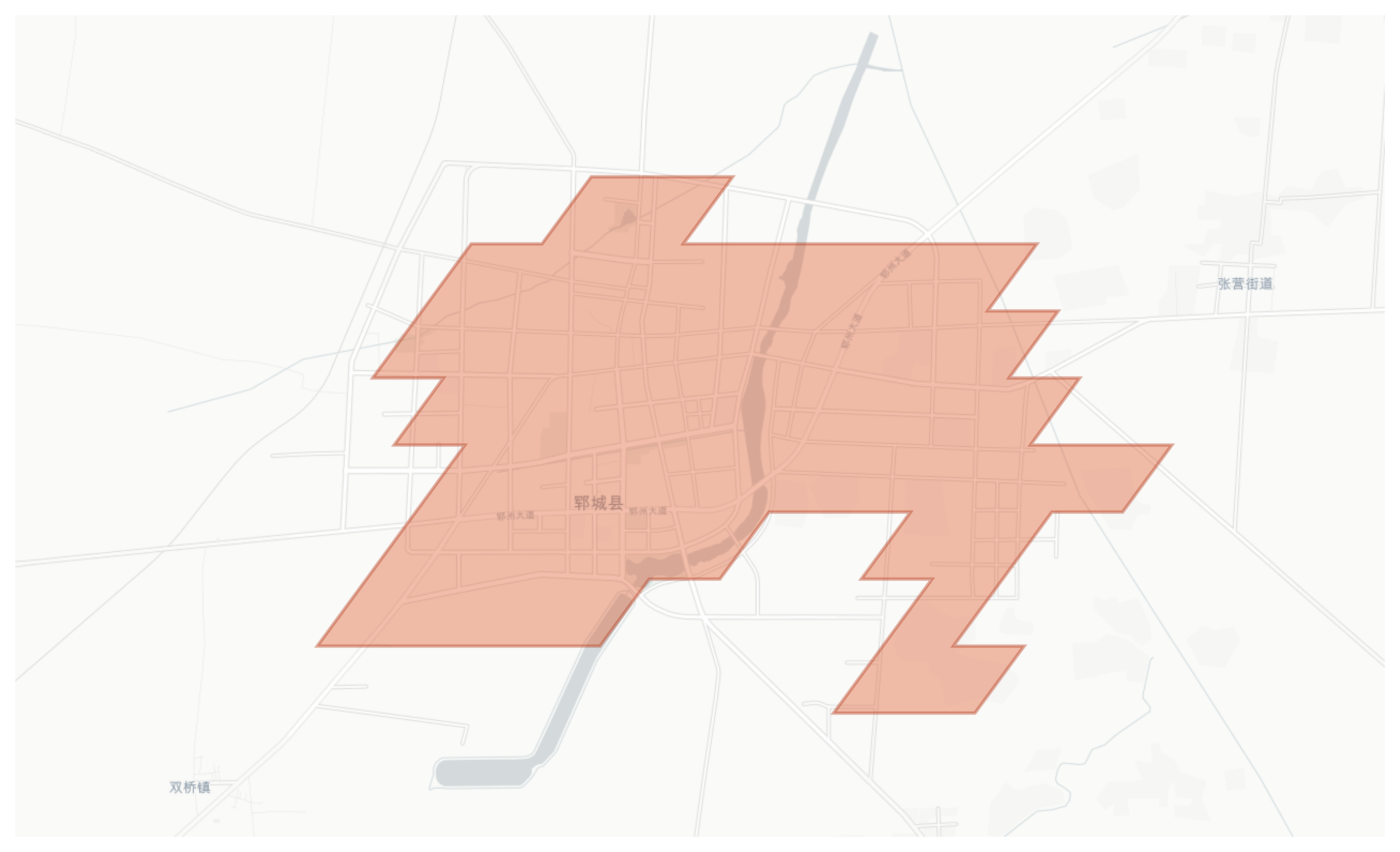 Yuncheng geographic map