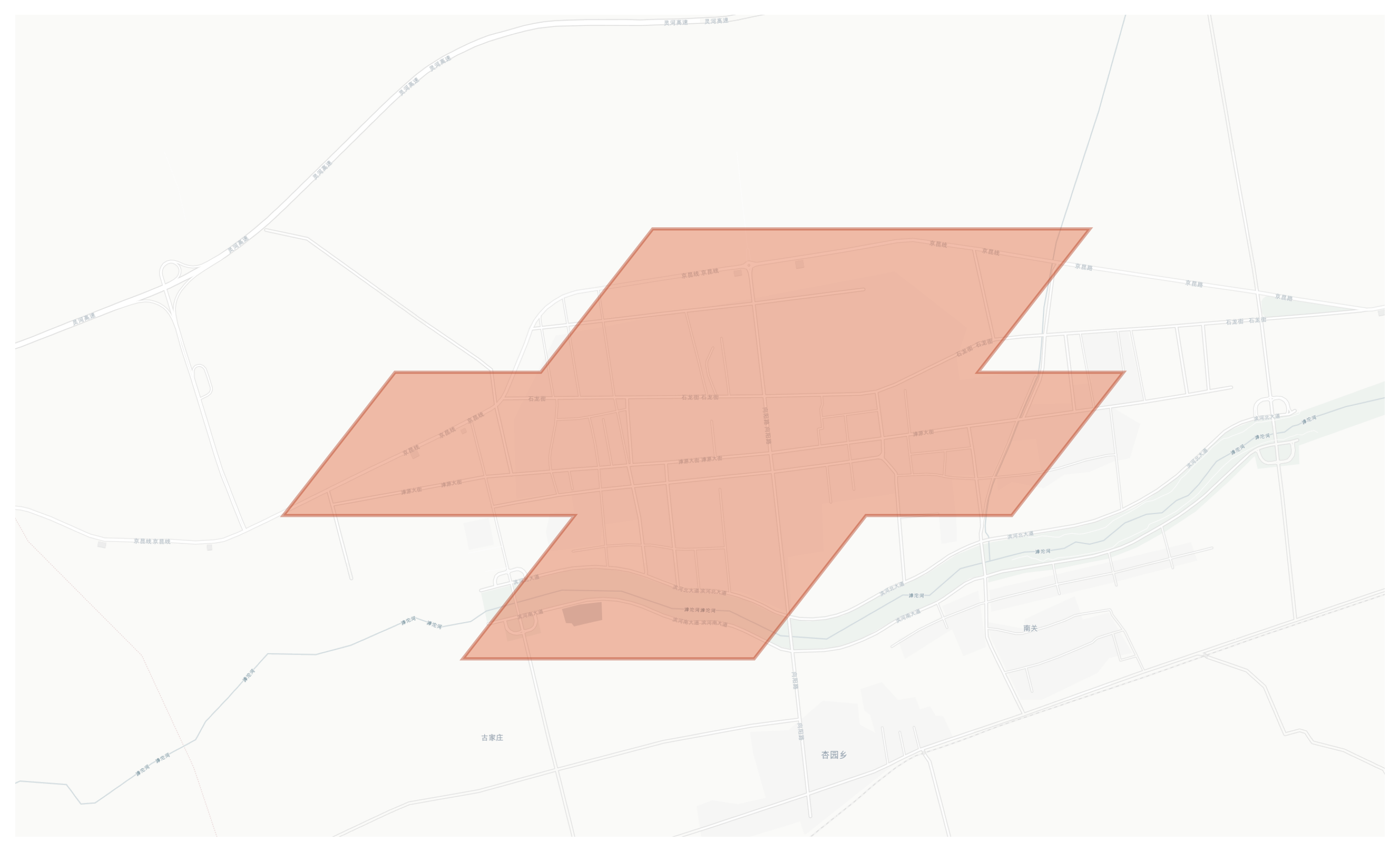 Fanshi geographic map