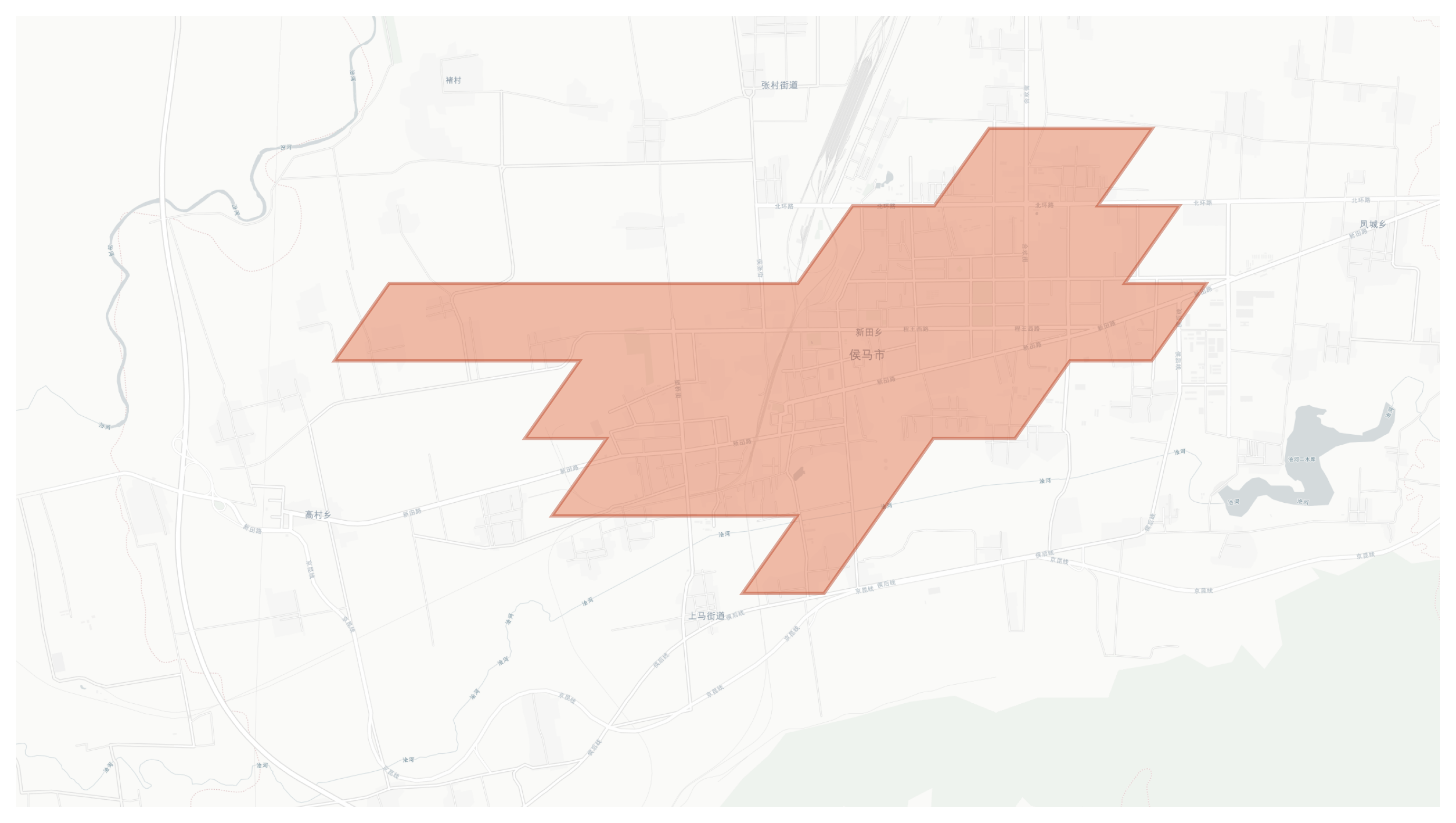 Houma geographic map