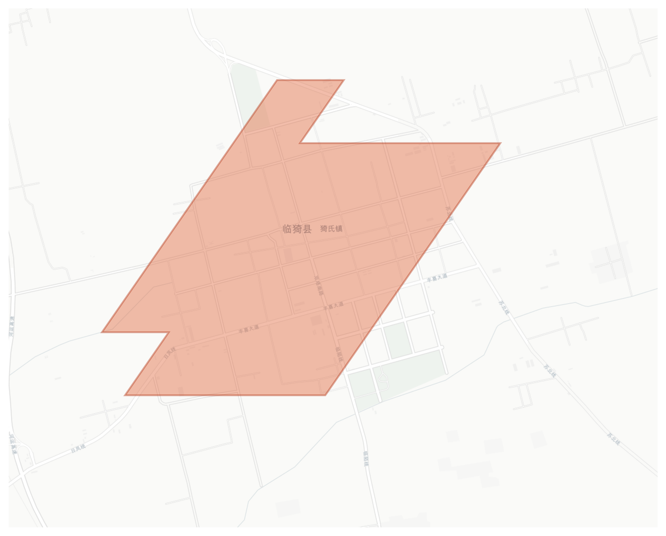 Linyi geographic map