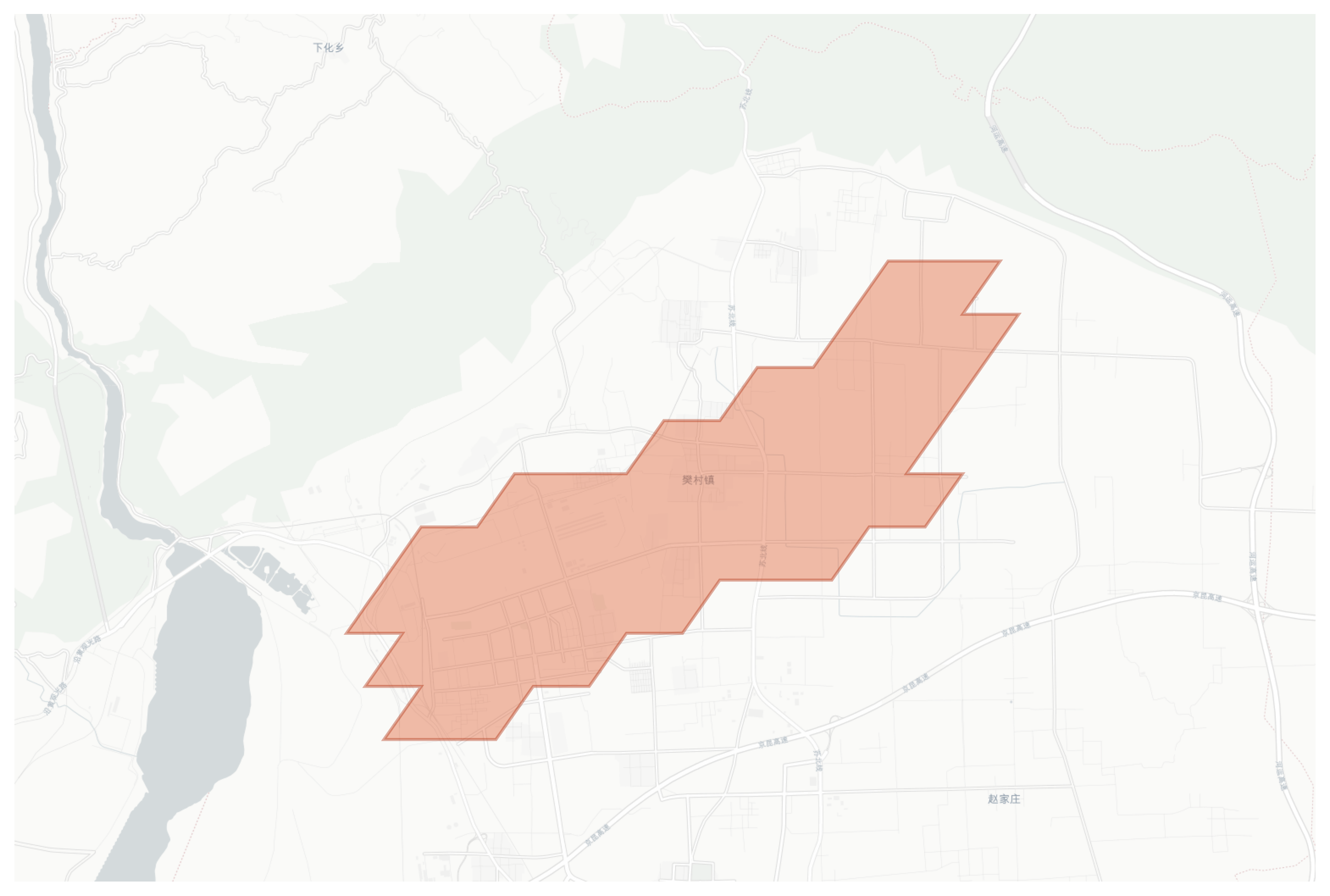 qīngjiàn jiēdào geographic map