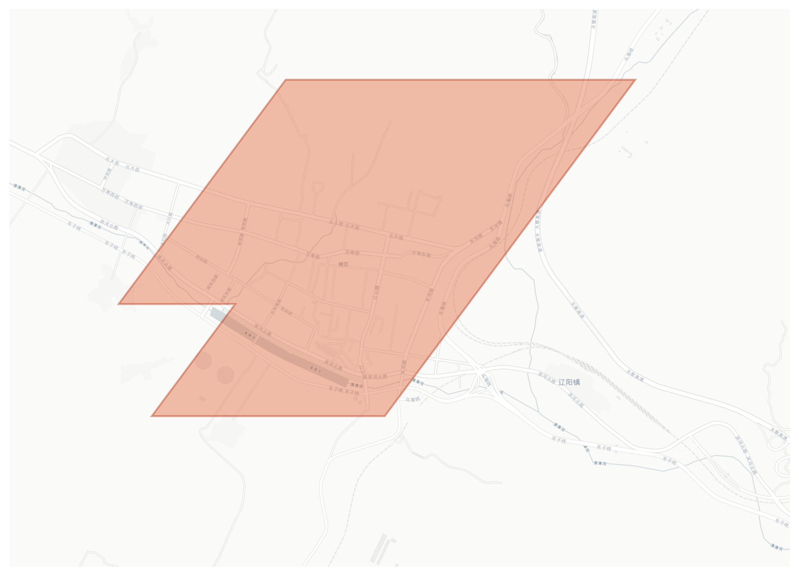 Zuoquan geographic map