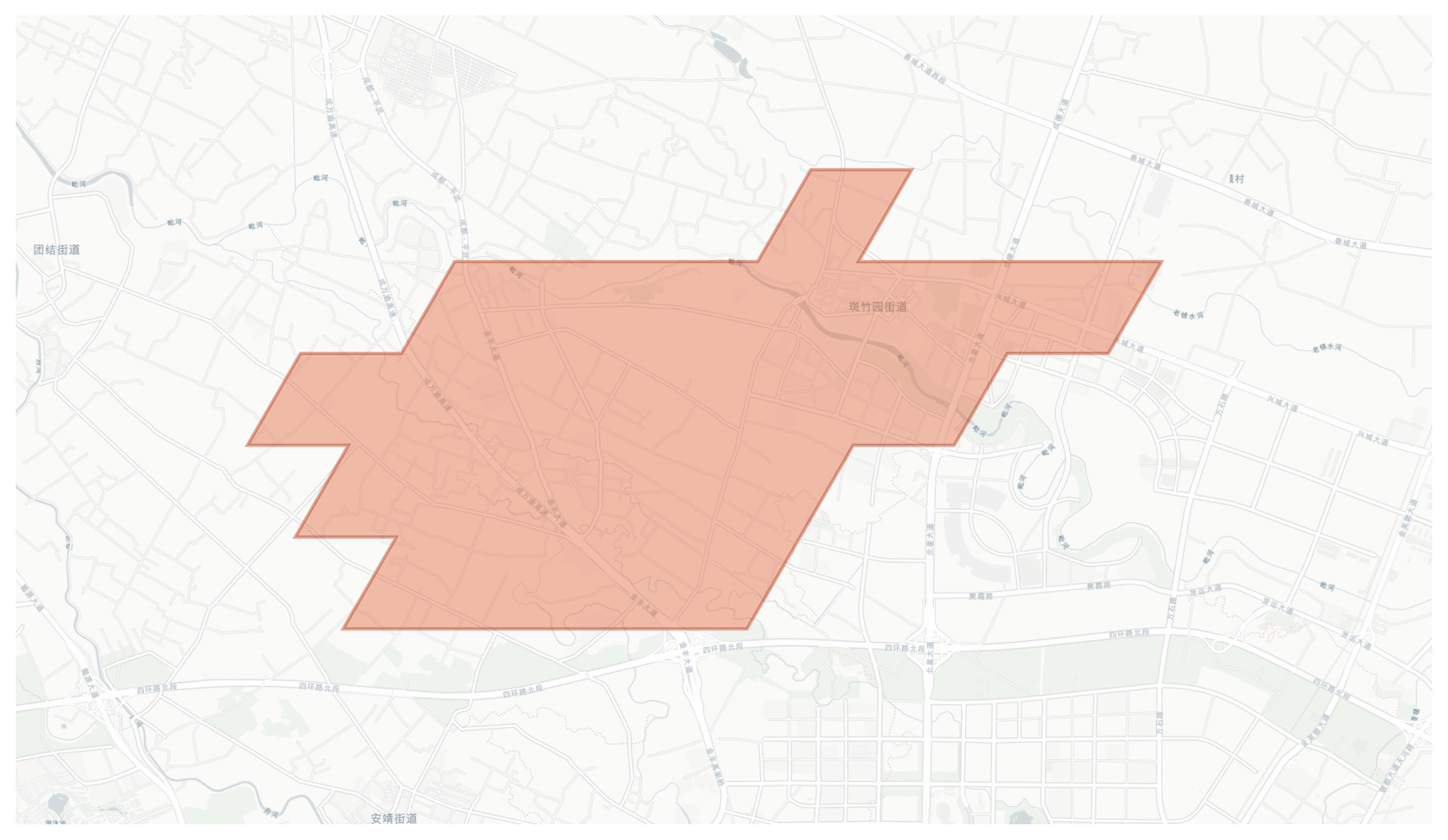 Banzhuyuan geographic map