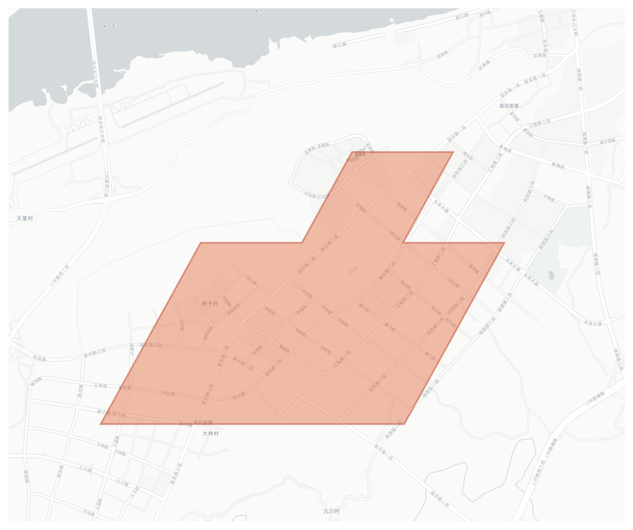 Dongsheng geographic map