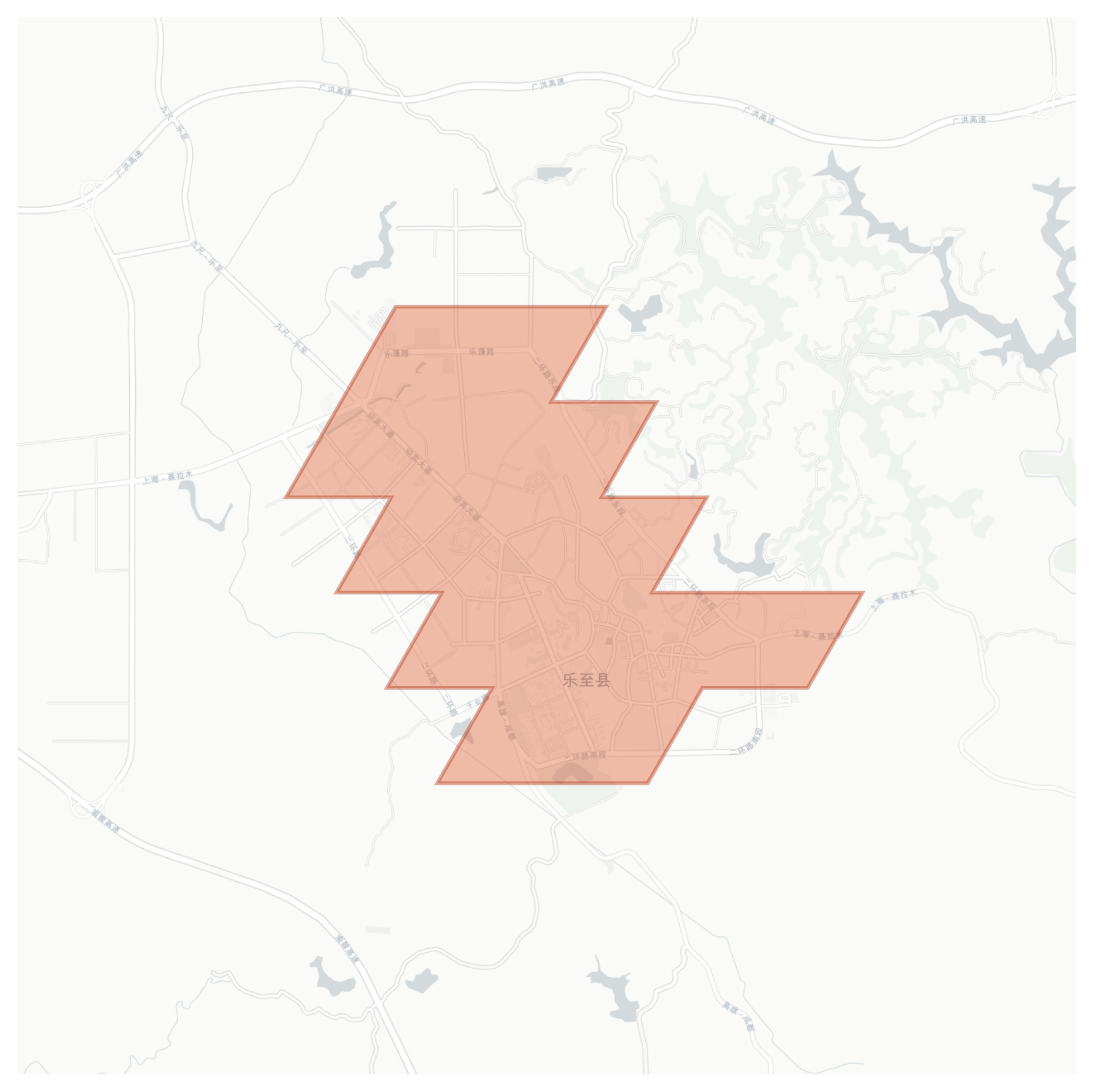 Lezhi geographic map