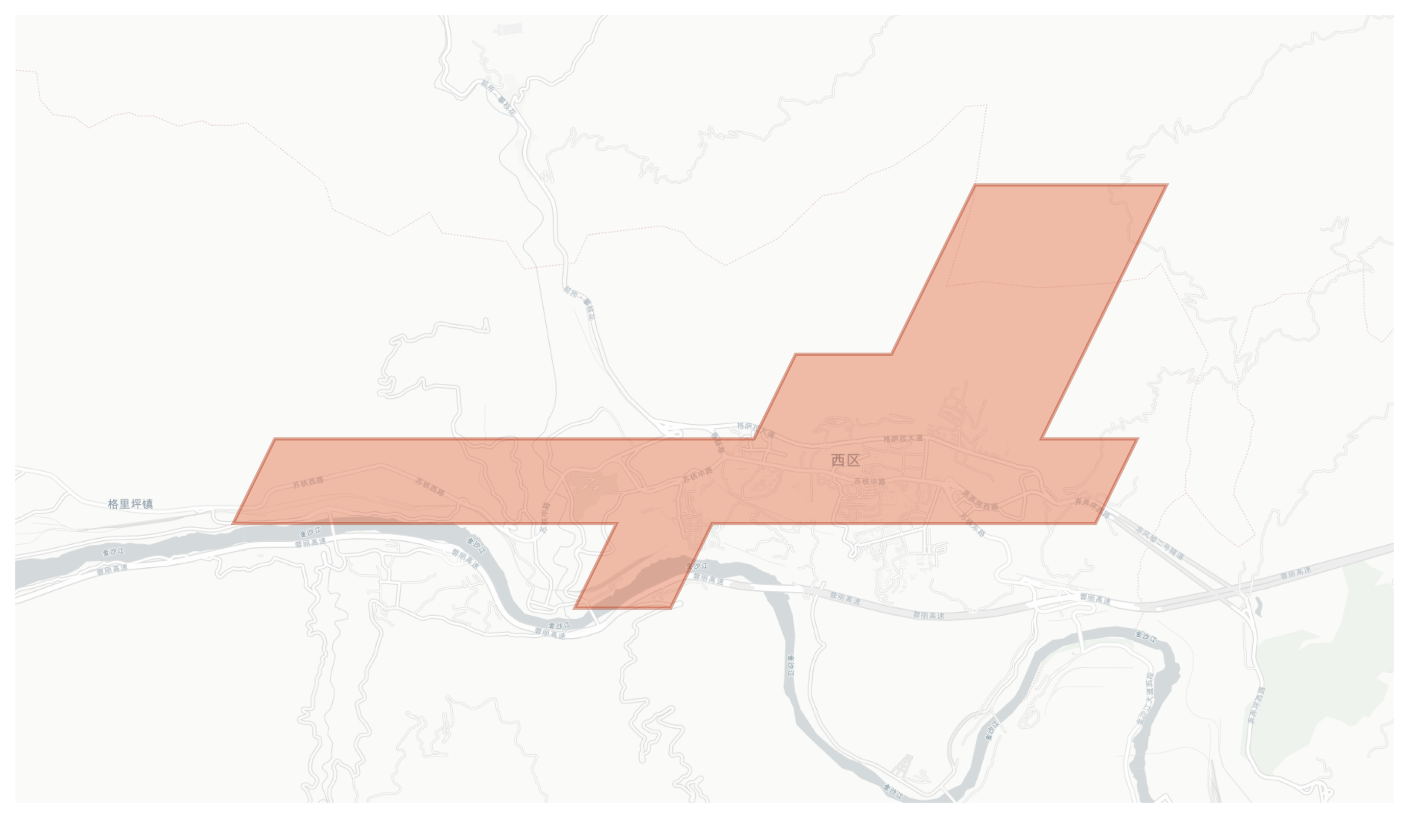 Xiqu District geographic map