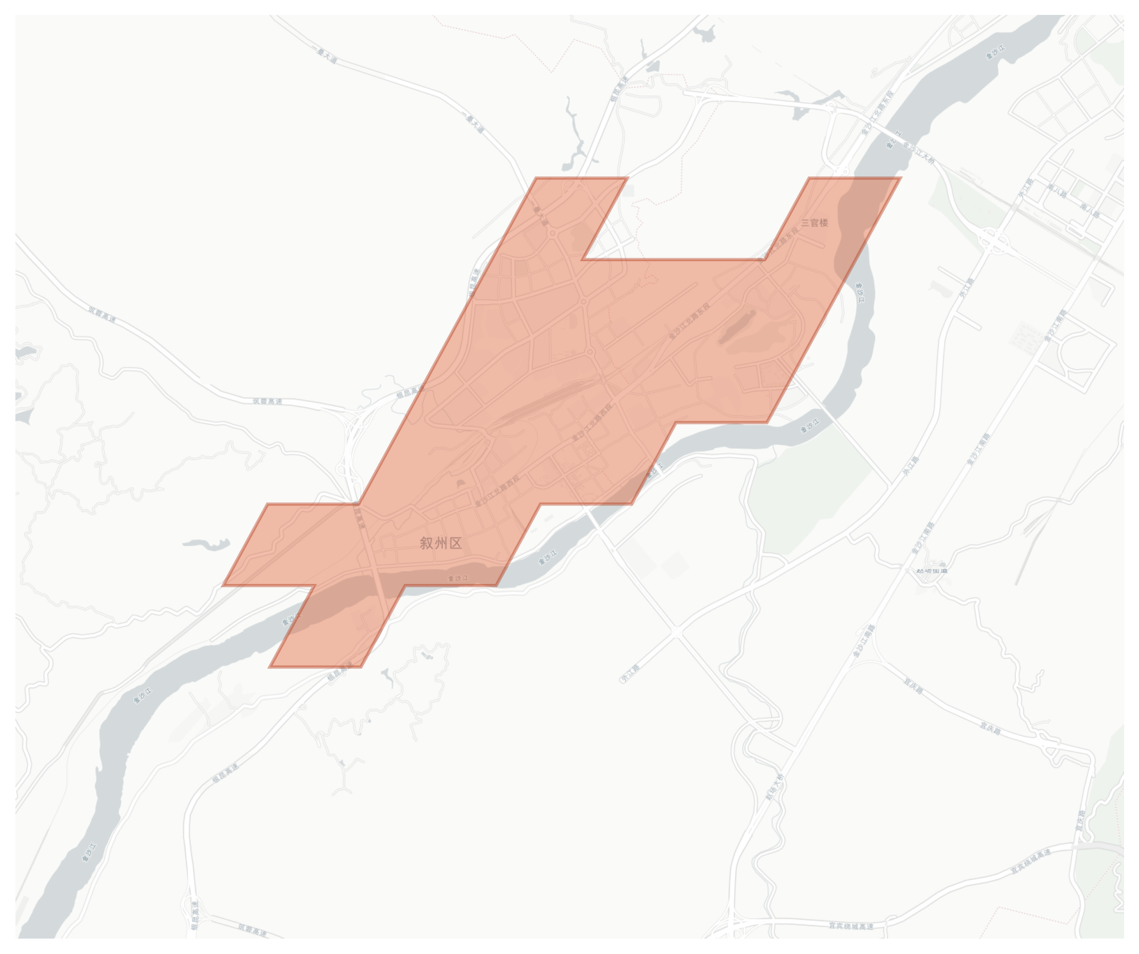 Xuzhou geographic map