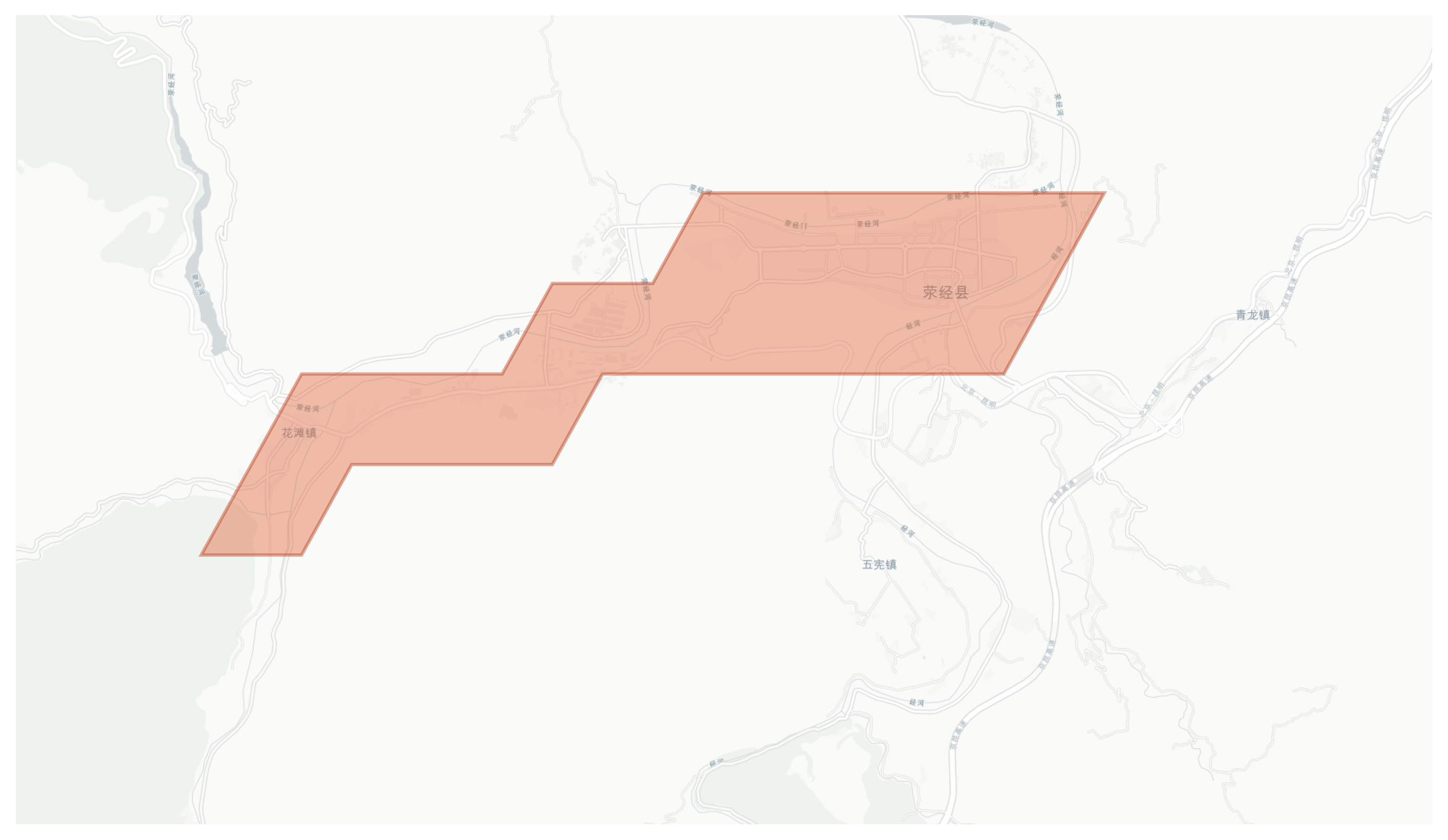 Yingjing geographic map