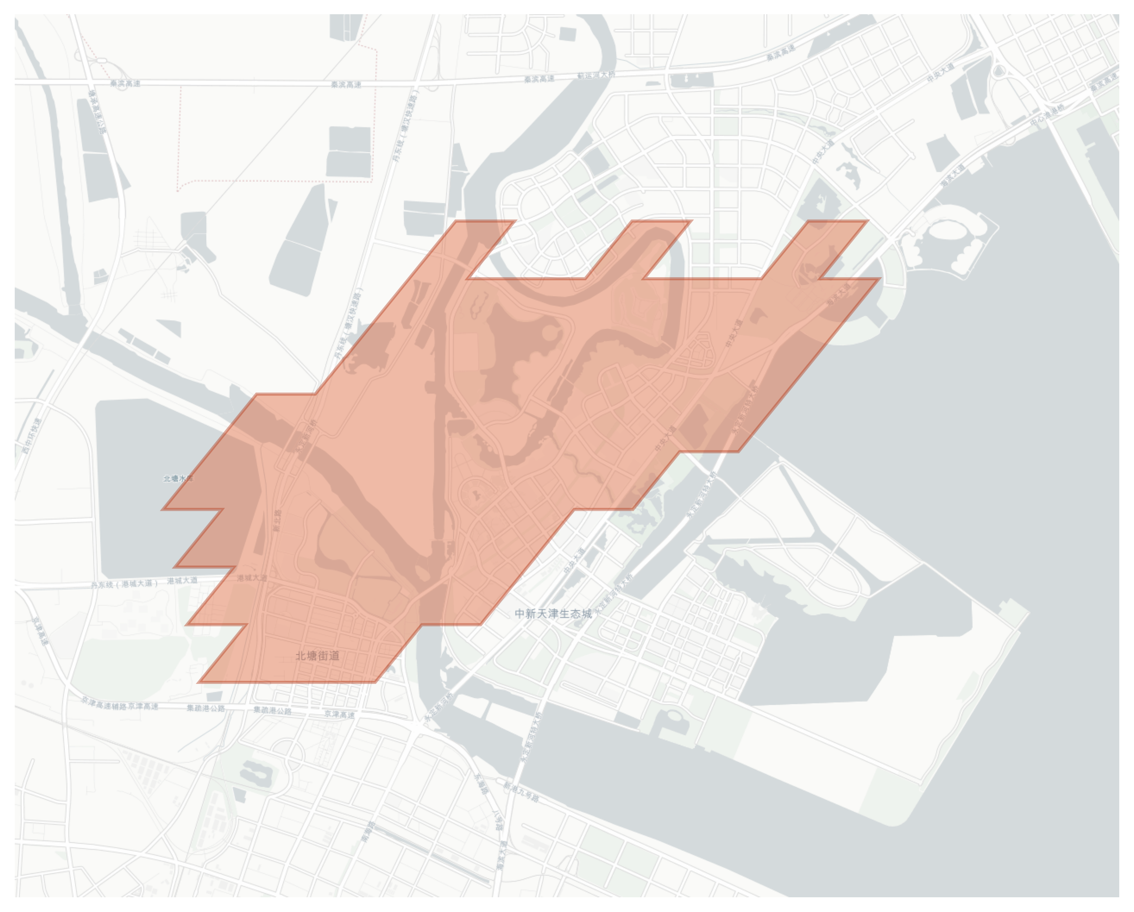 Chengtougu geographic map