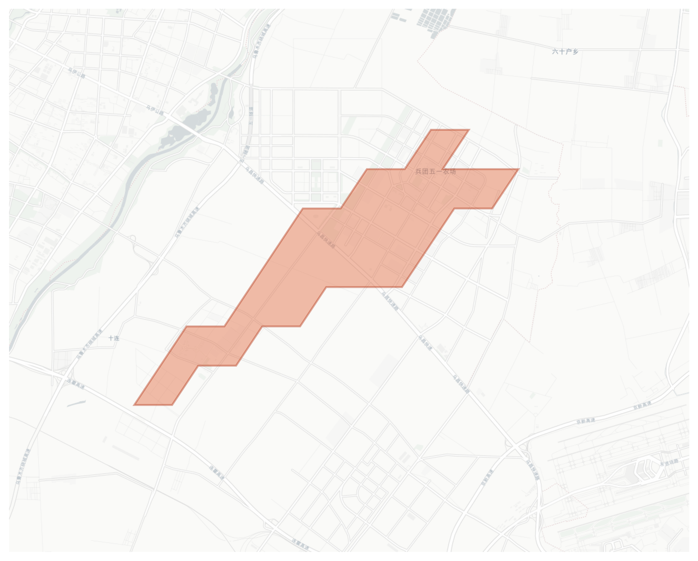 51 farm of 12th division geographic map