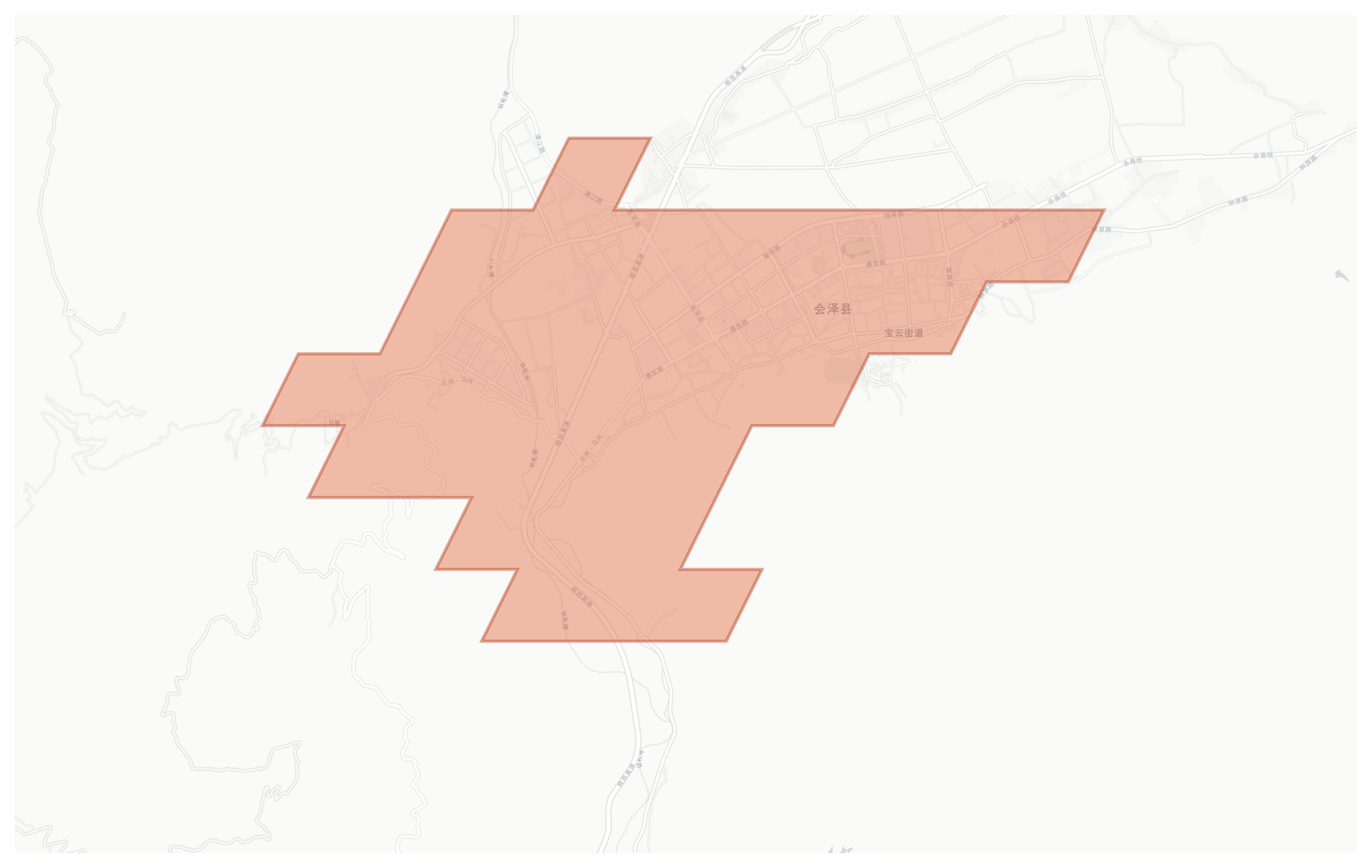 Huize geographic map