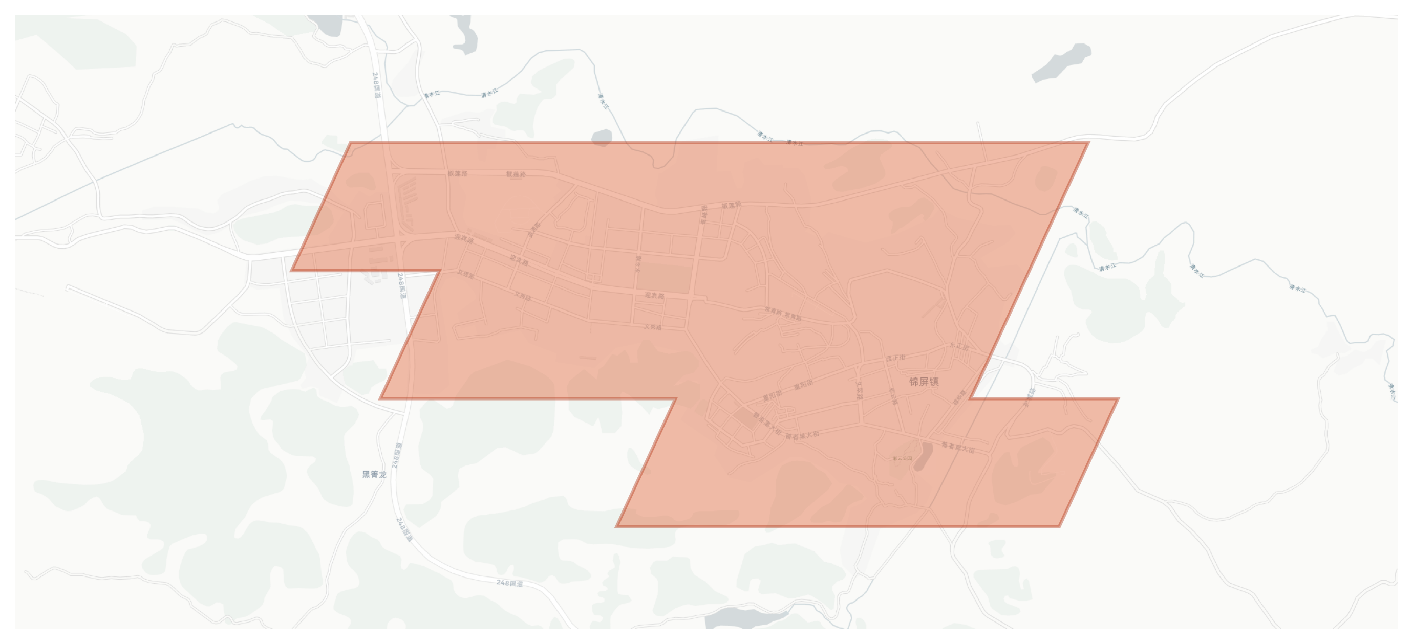 Qiubei geographic map