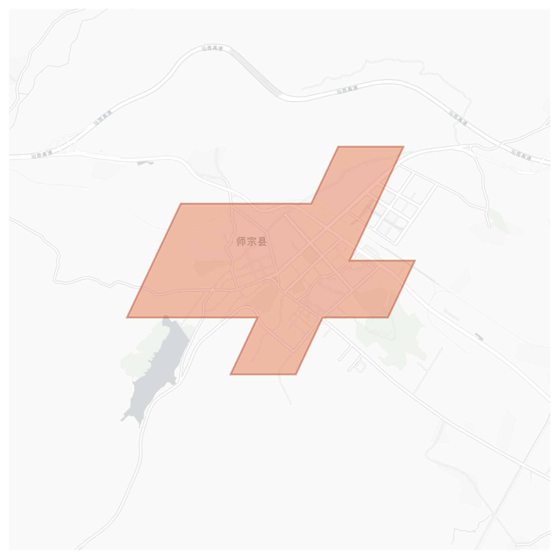 Shizong geographic map