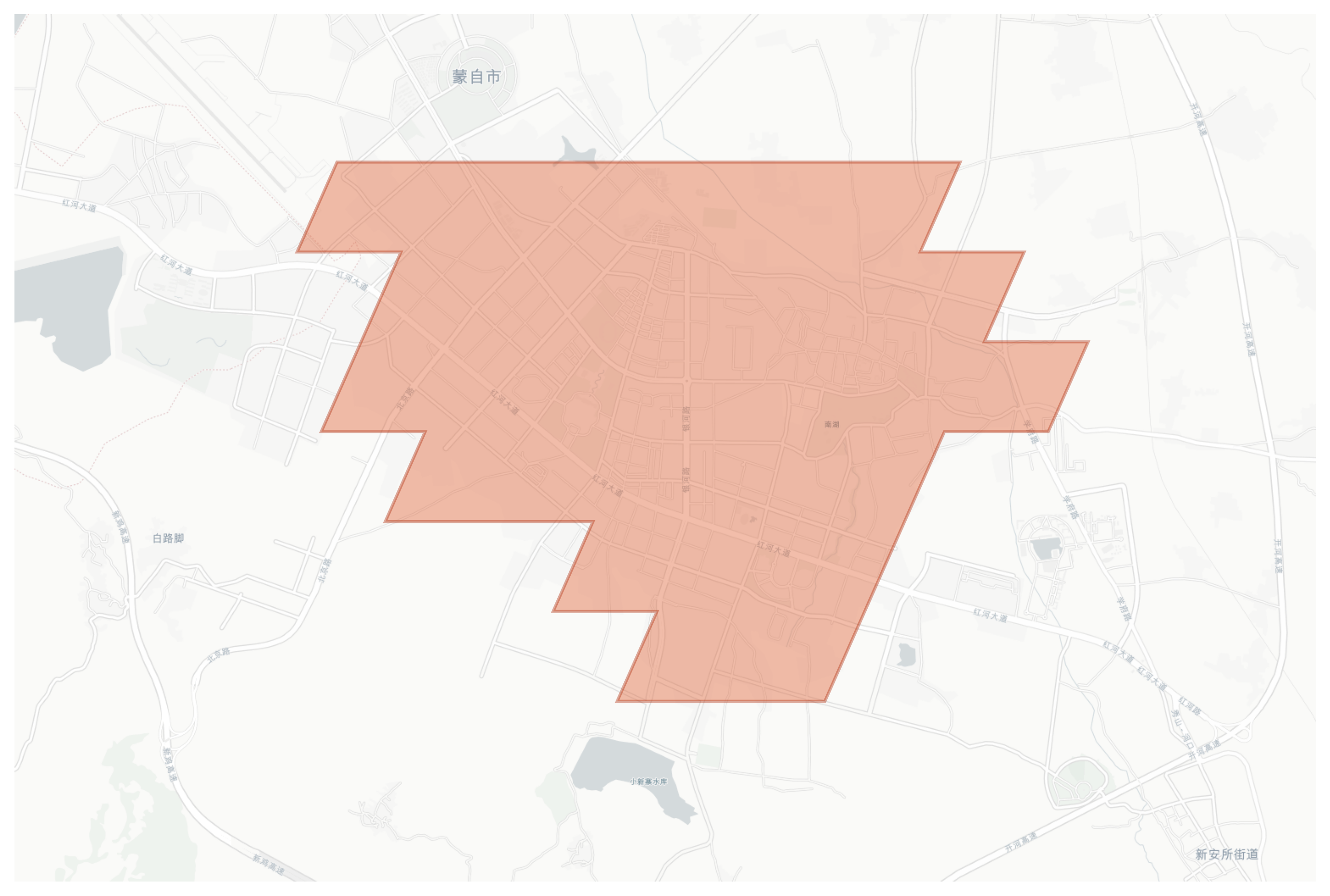 Wenlan geographic map