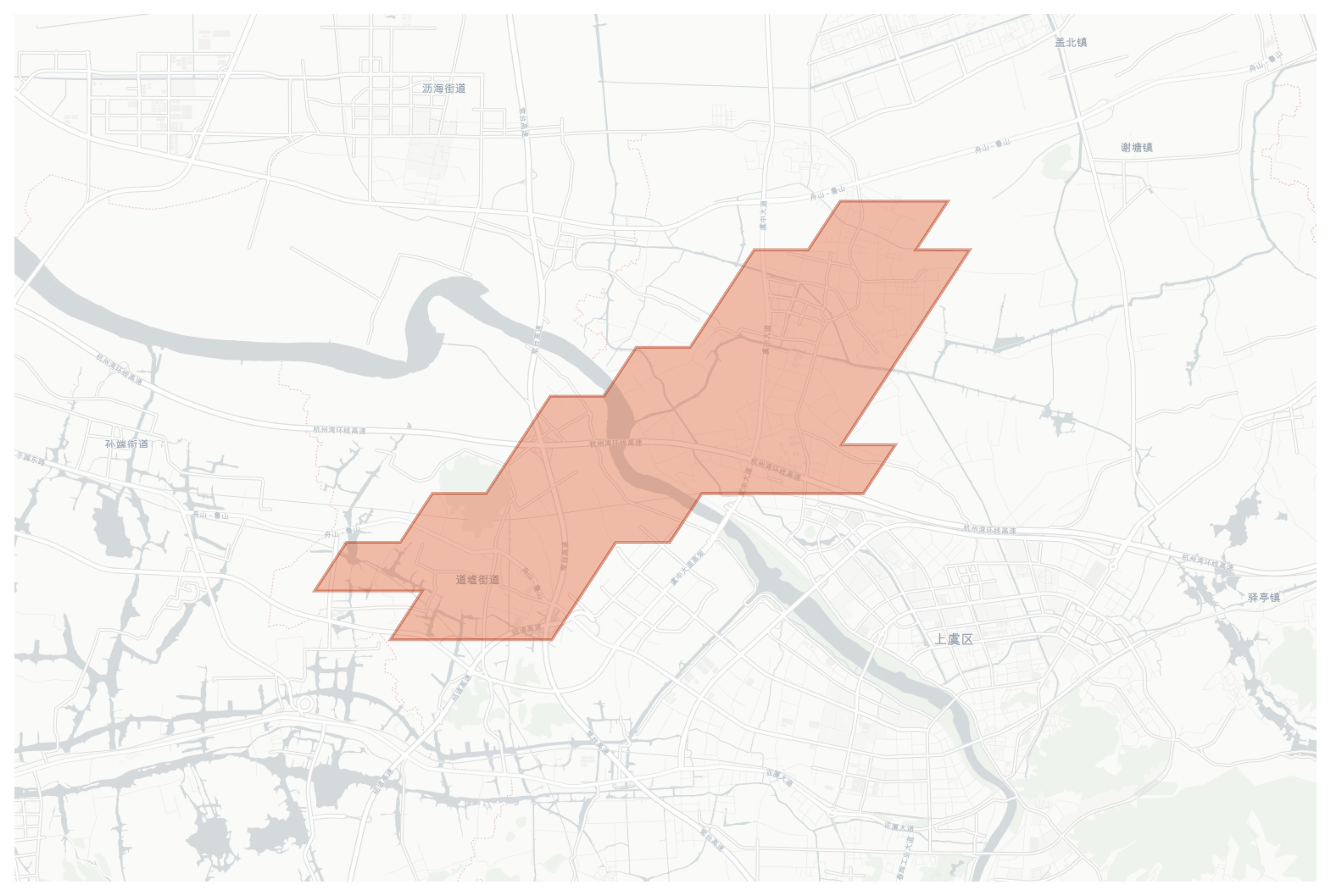 Daoxu geographic map