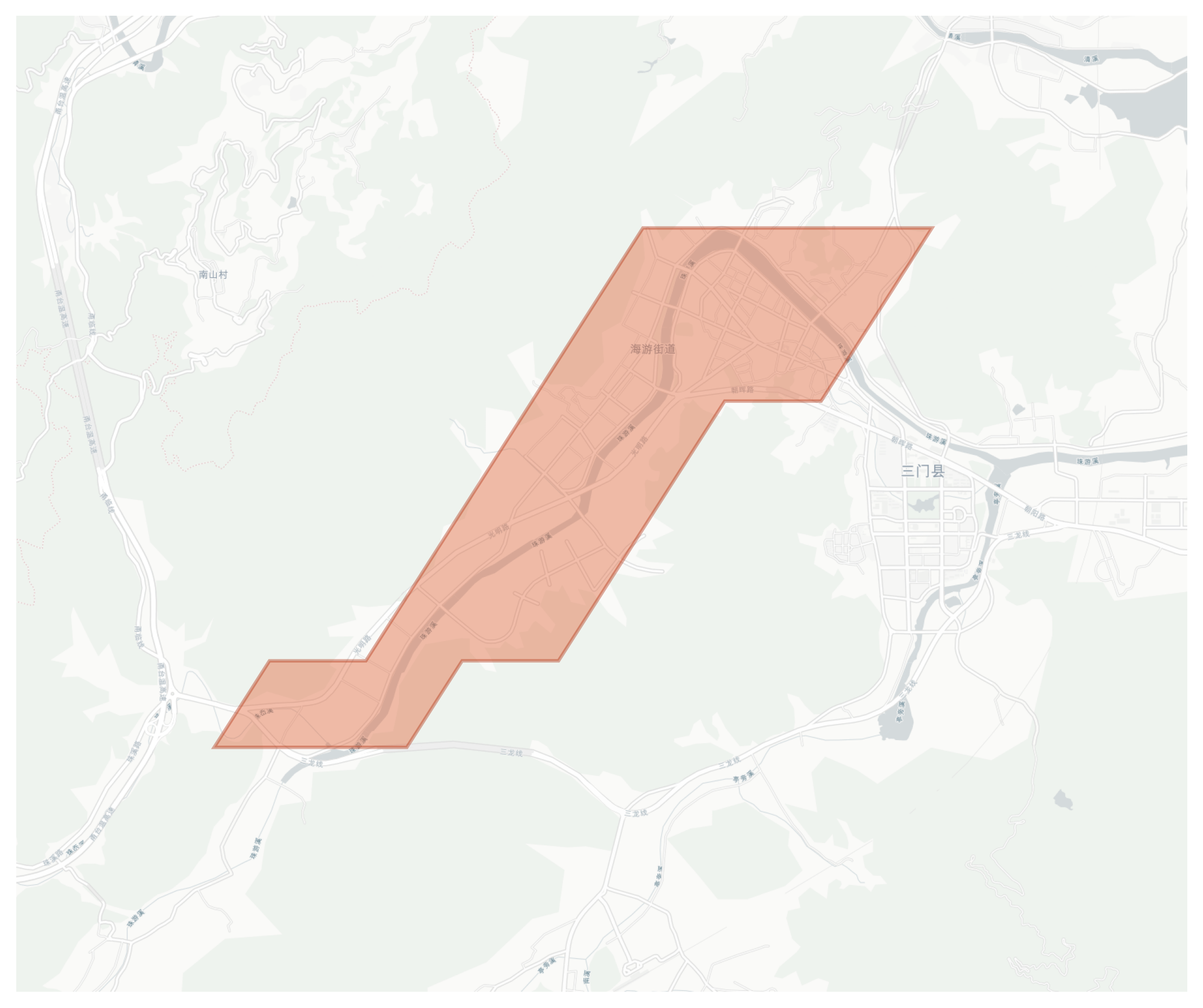 Haiyou geographic map