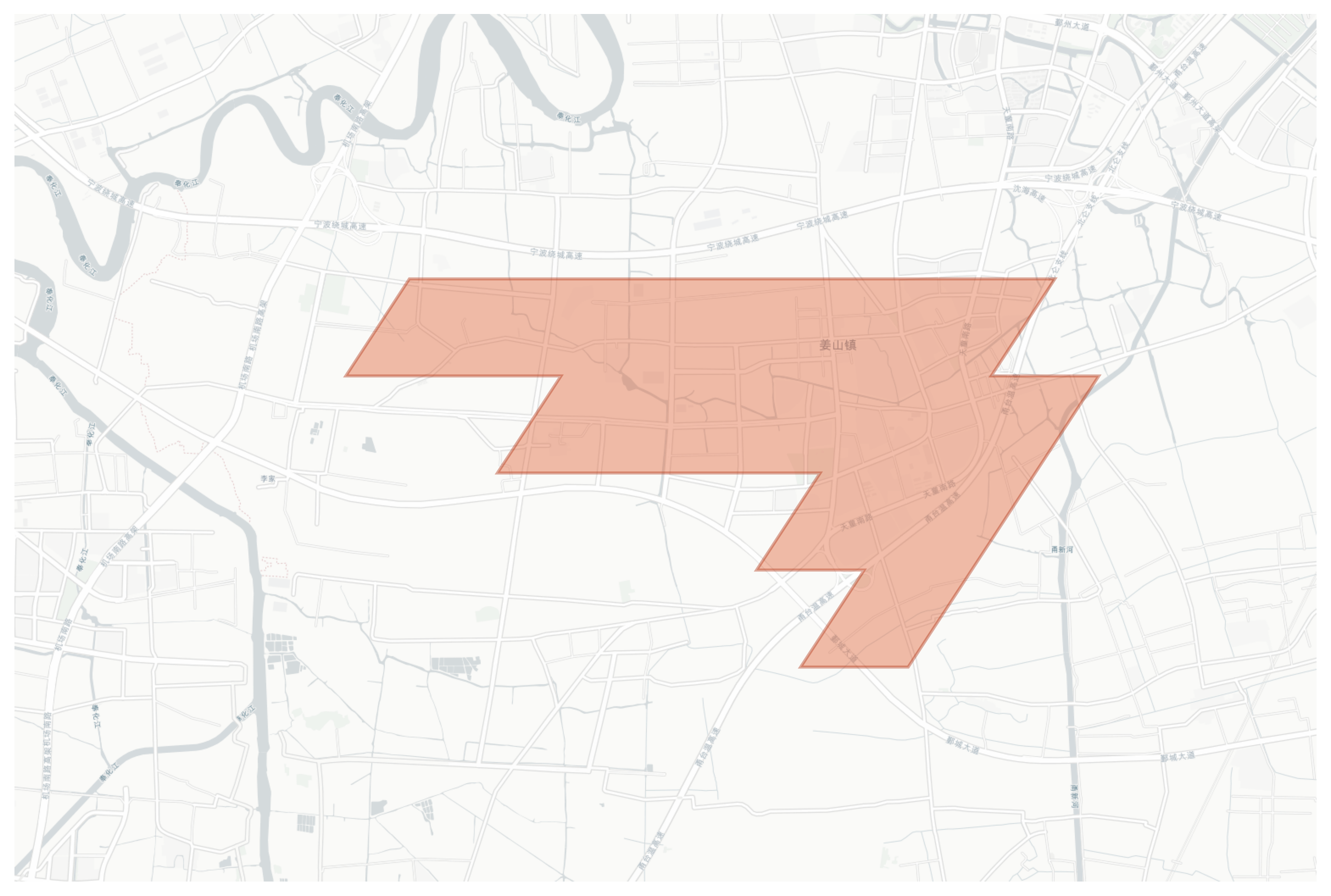 Jiangshan geographic map