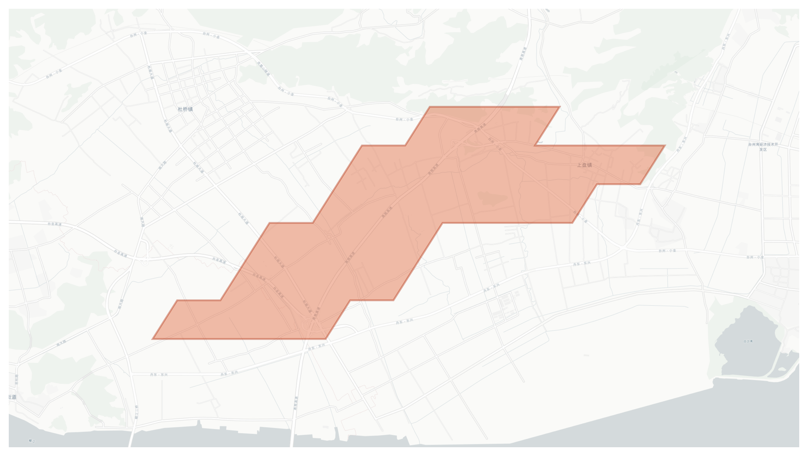 Shangpan geographic map