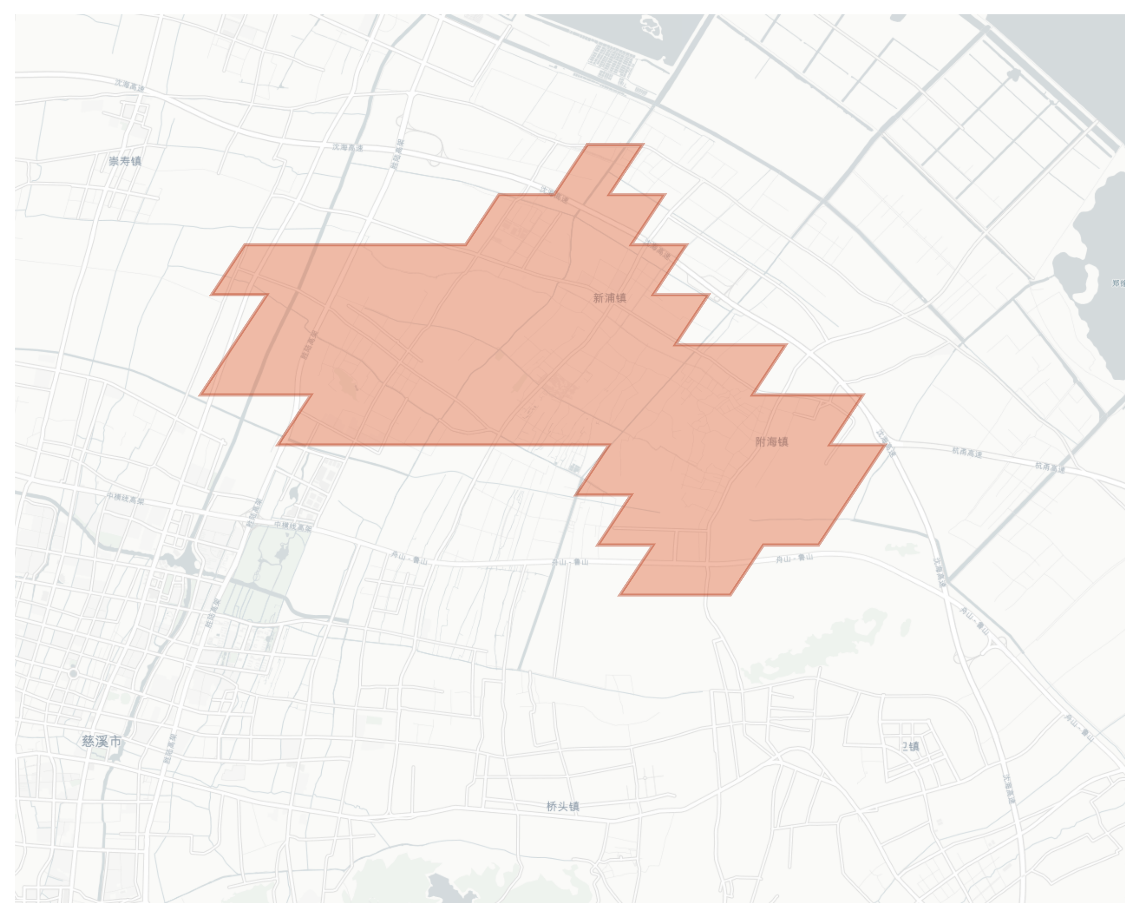 Shengshan geographic map