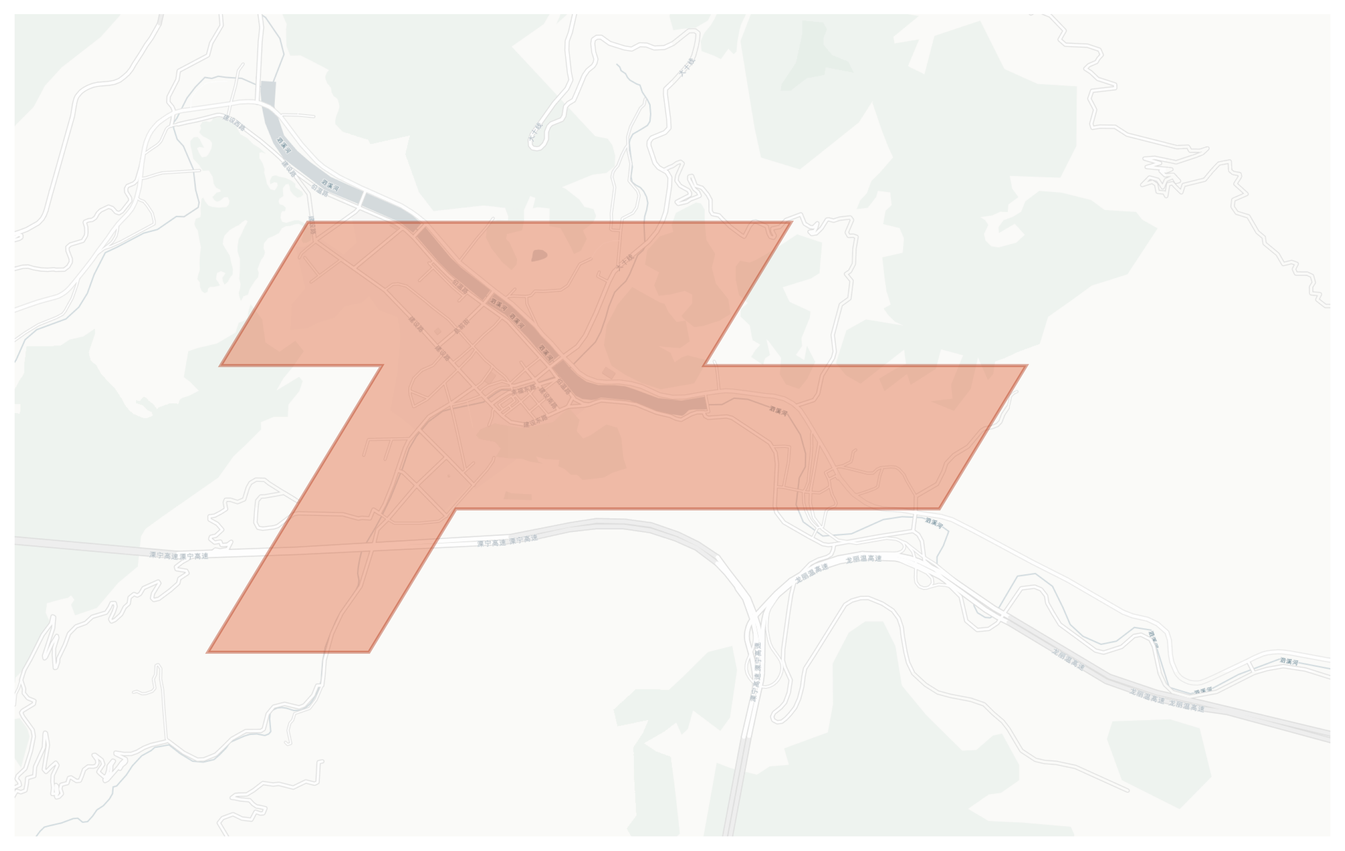 Wencheng geographic map
