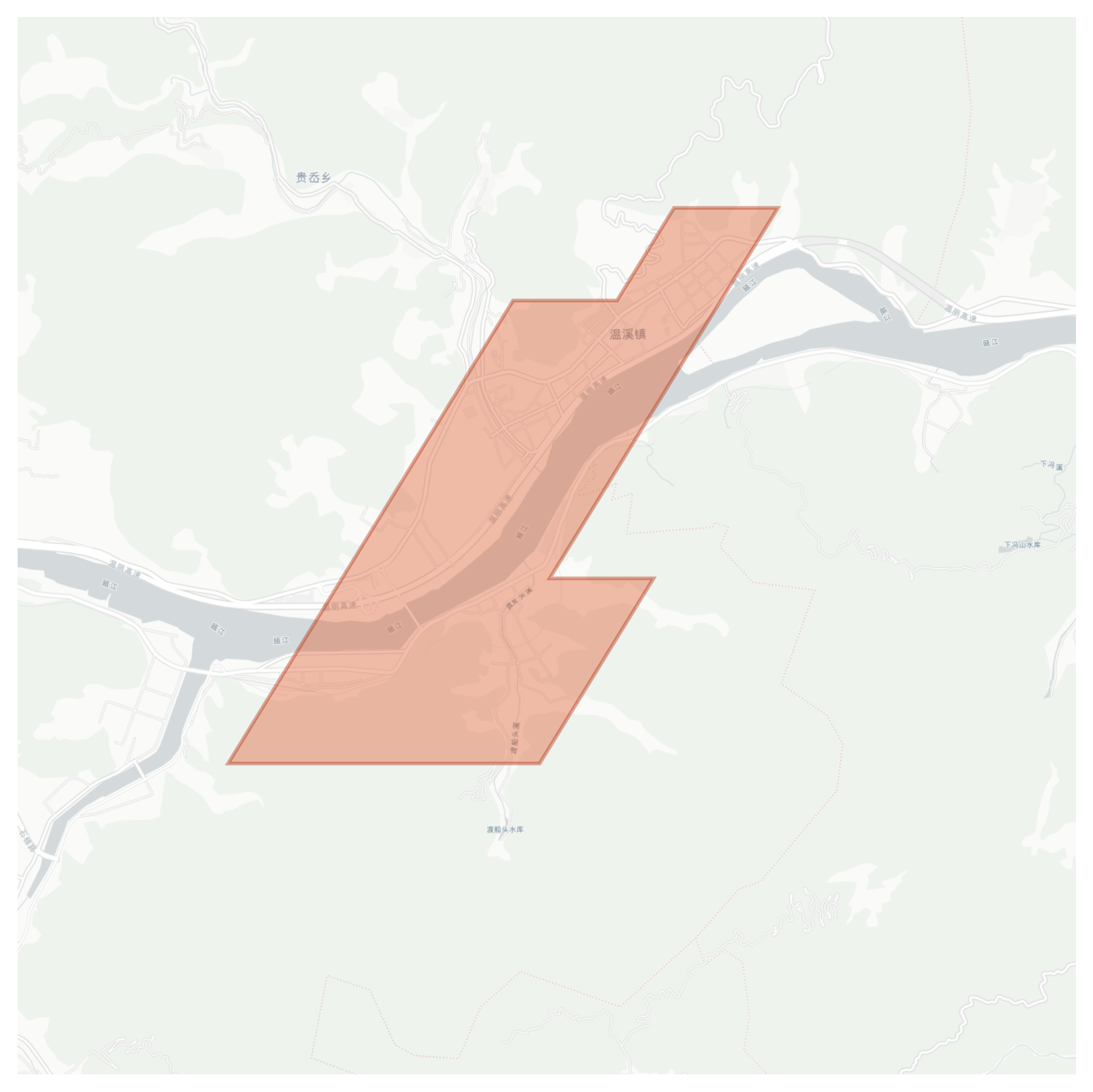 Wenxi geographic map