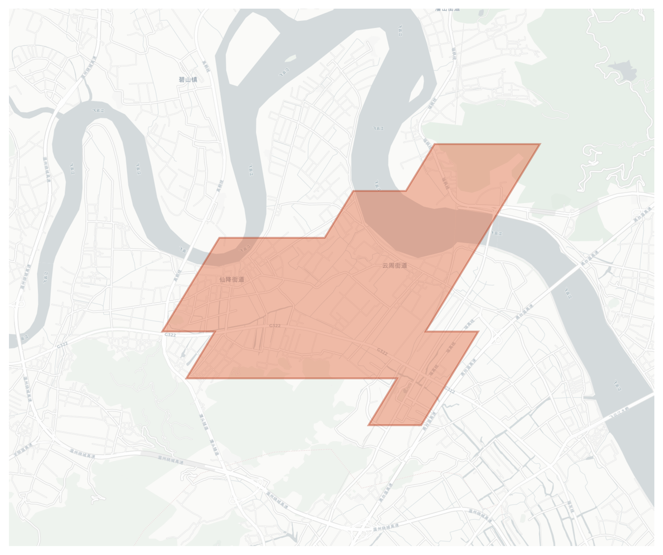 Xianjiang geographic map