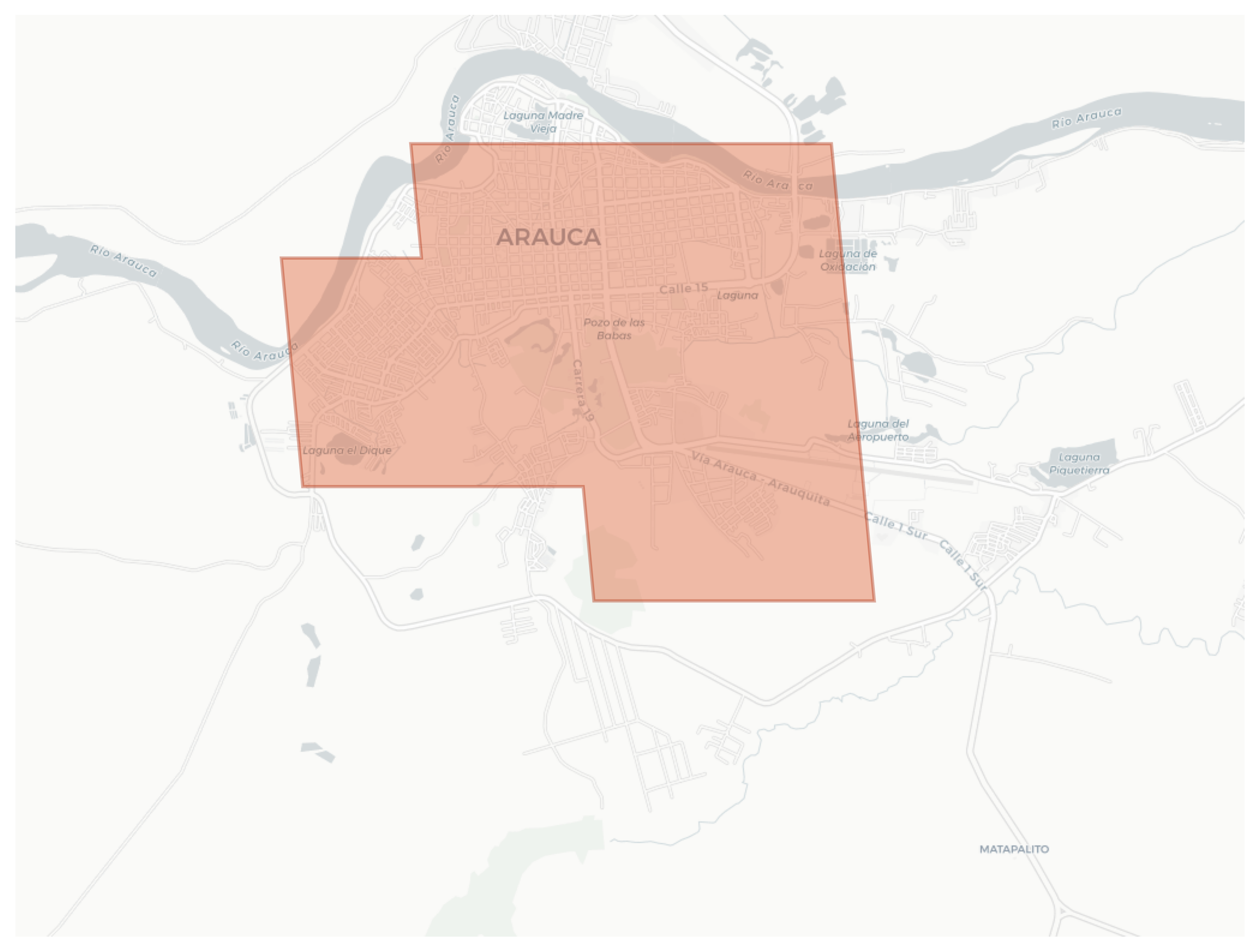 Arauca geographic map