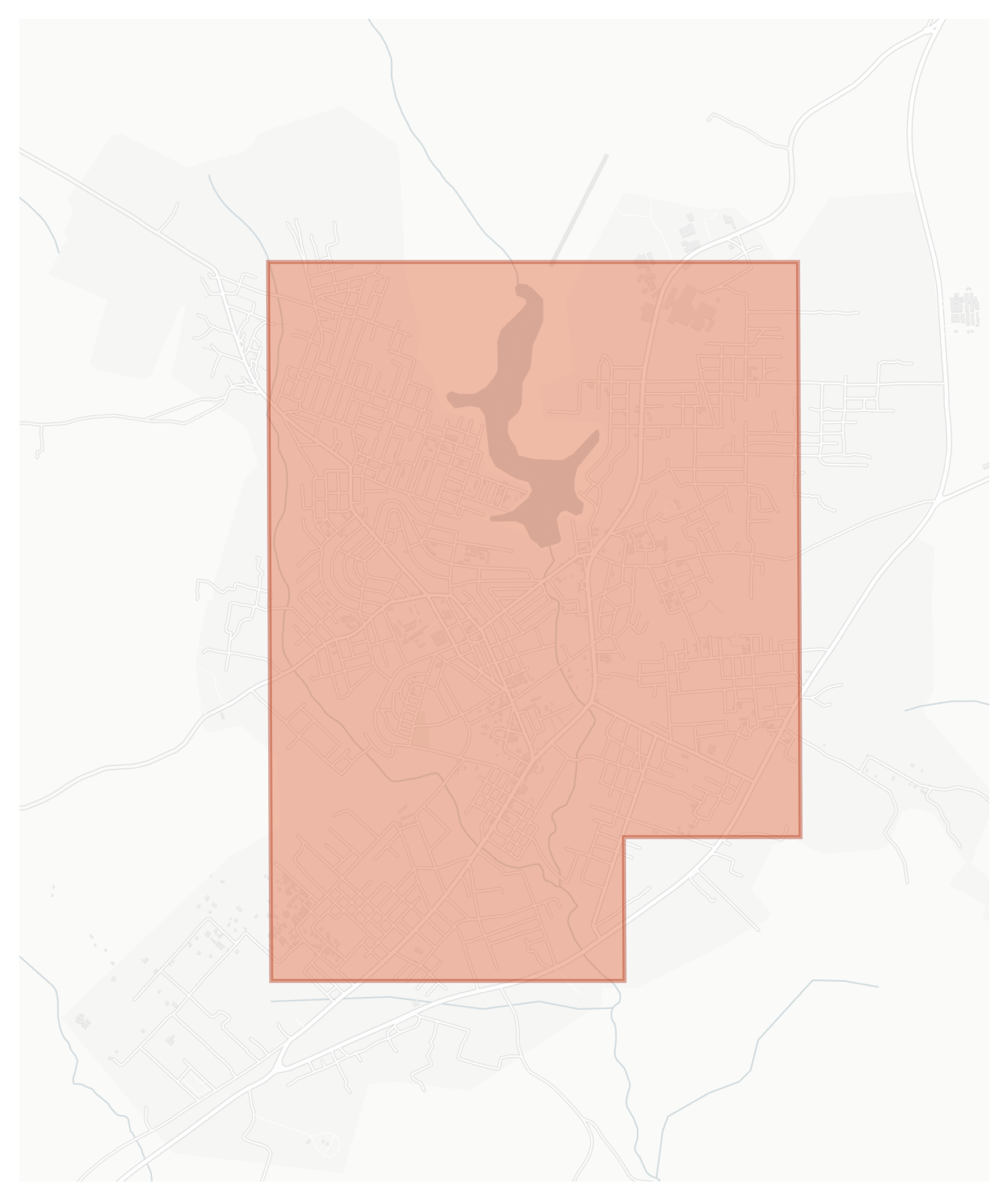 Adzopé geographic map