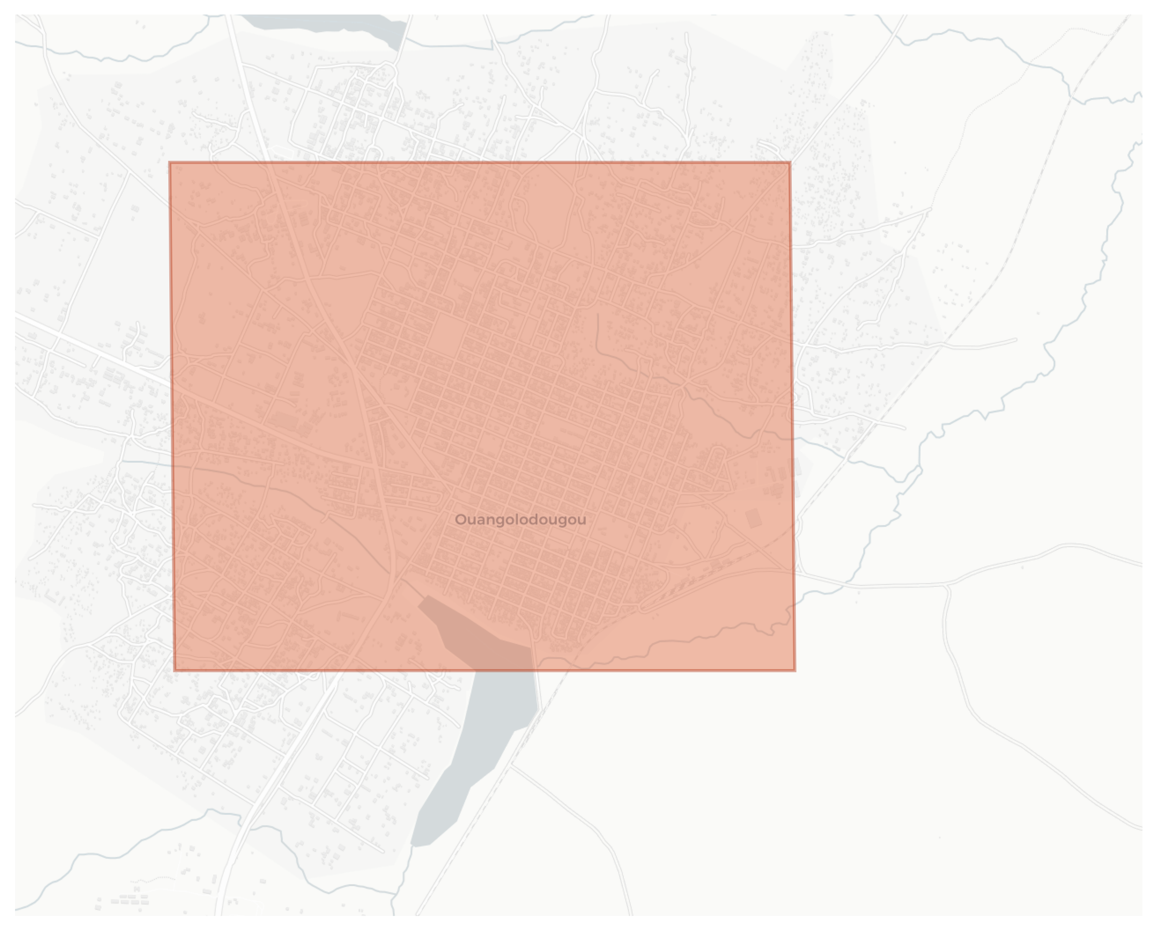 Ouangolodougou geographic map