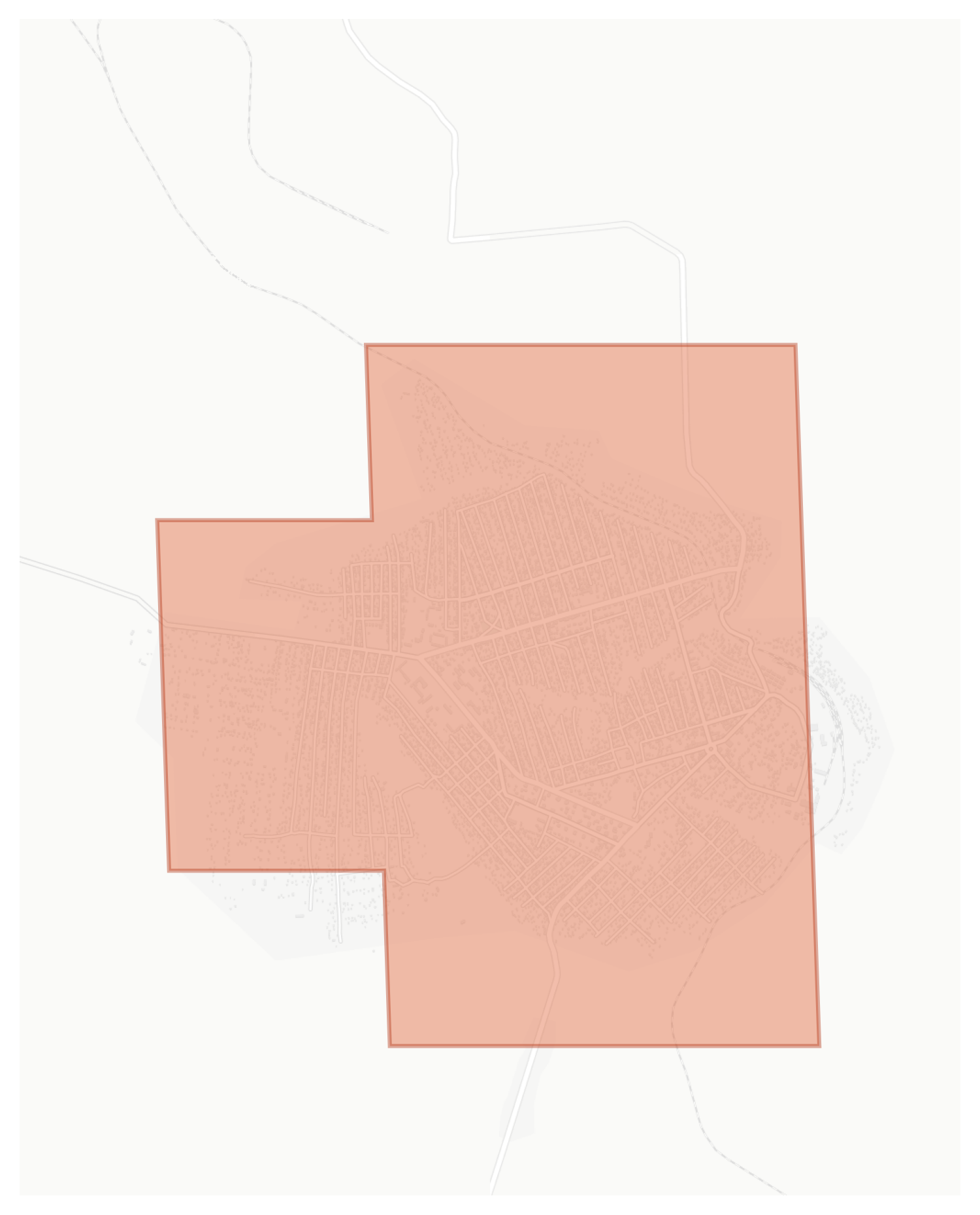 Kanyama geographic map