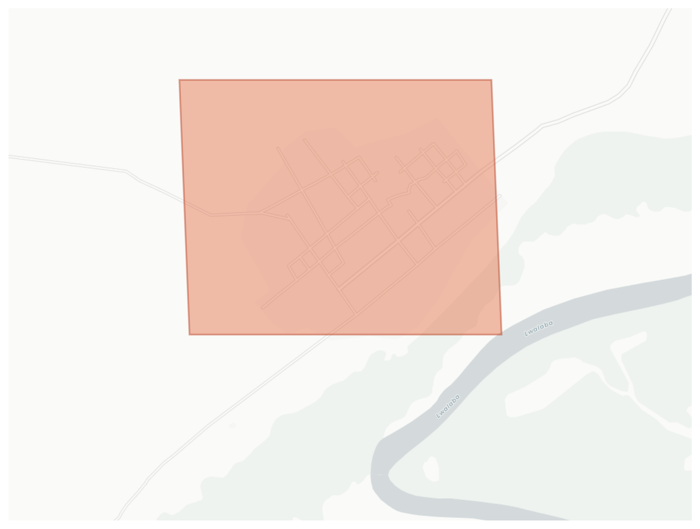 Songwe geographic map