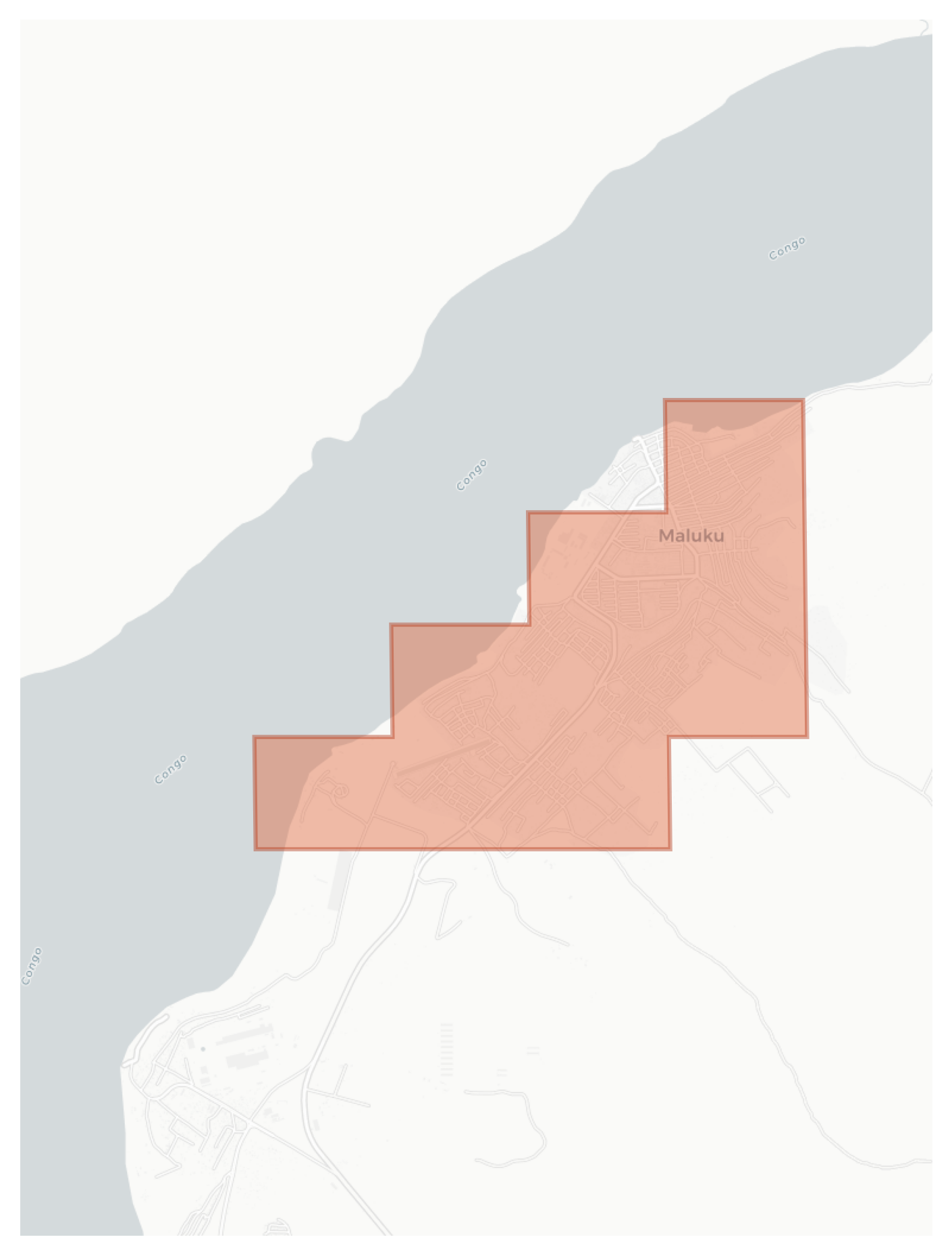Maluku geographic map