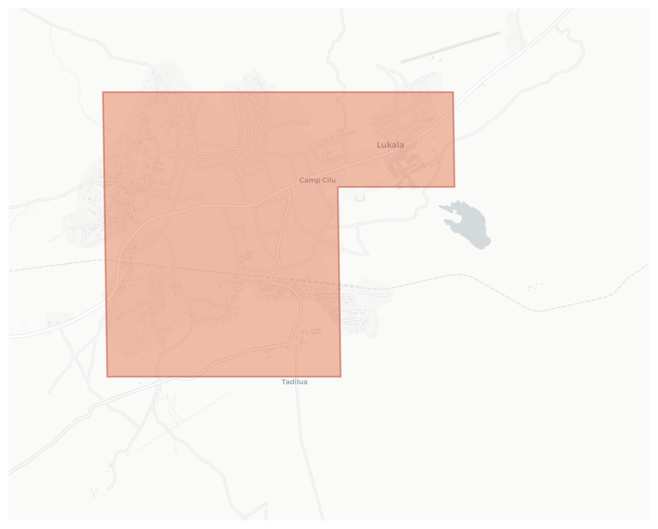 Lukala geographic map