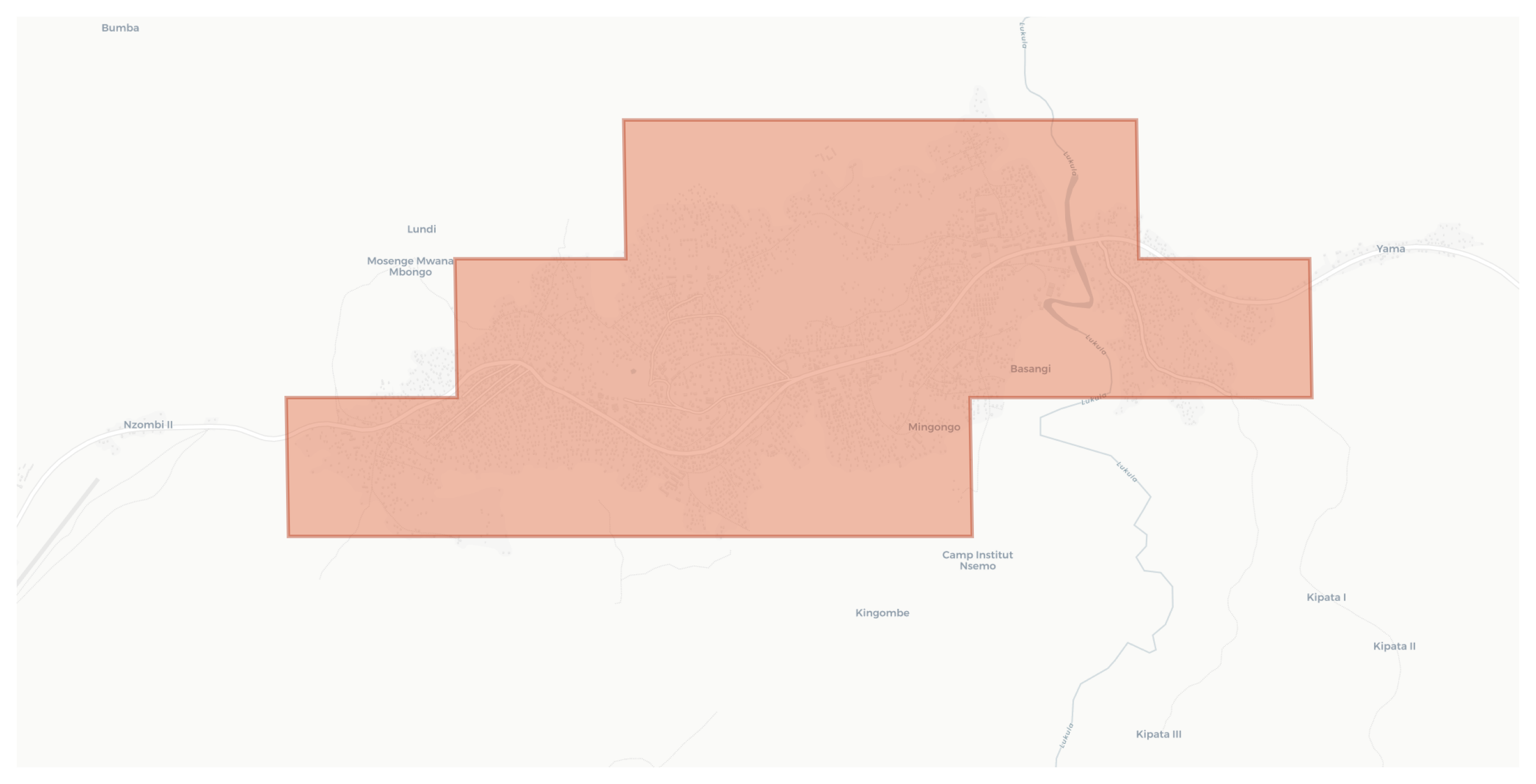Masi Manimba geographic map