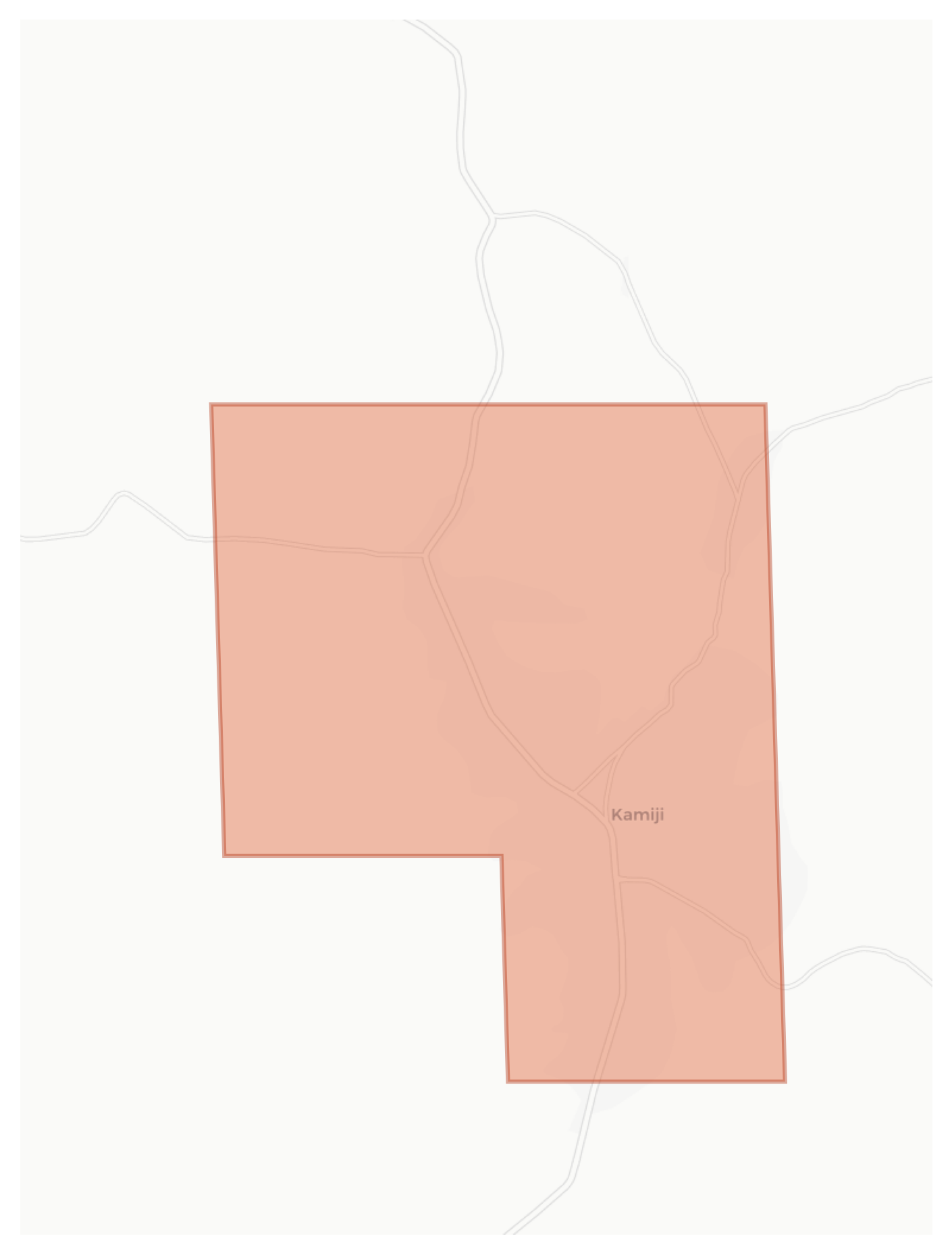Kamiji geographic map