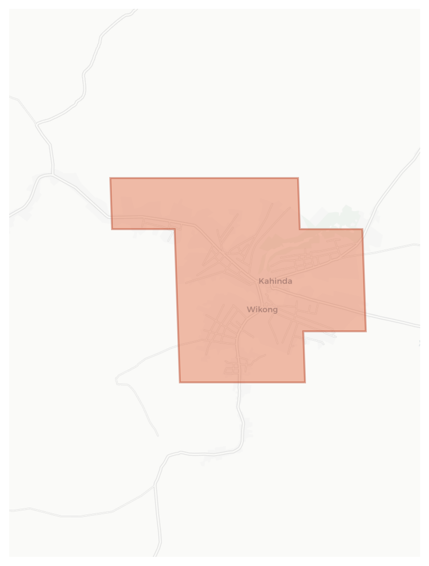 Wikong geographic map