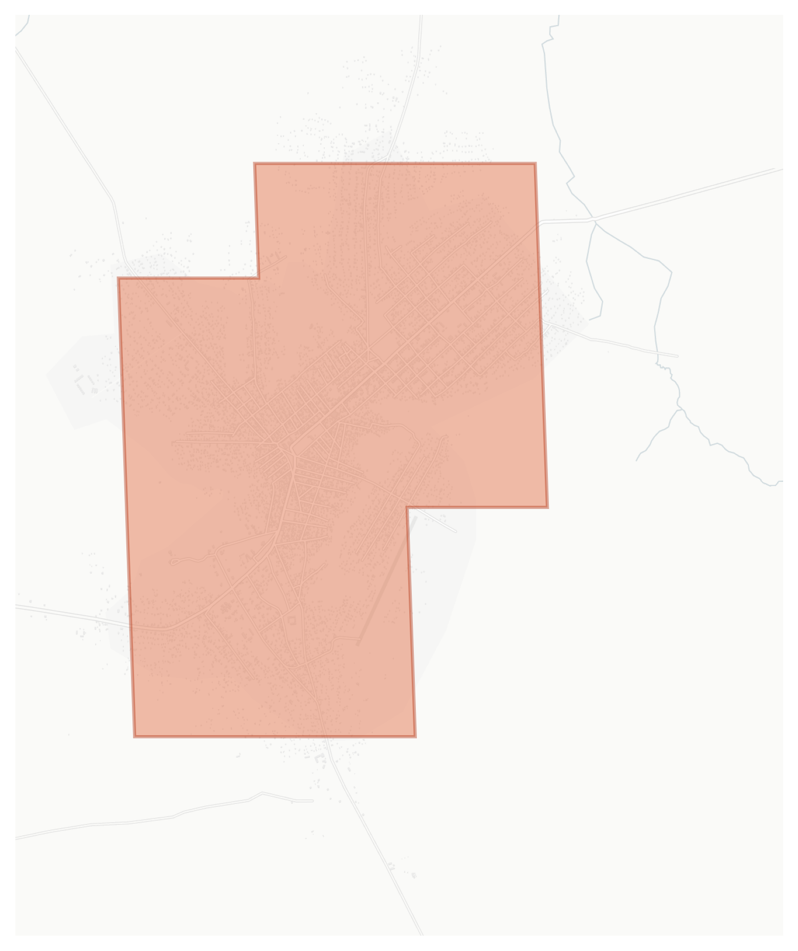 Musumba geographic map